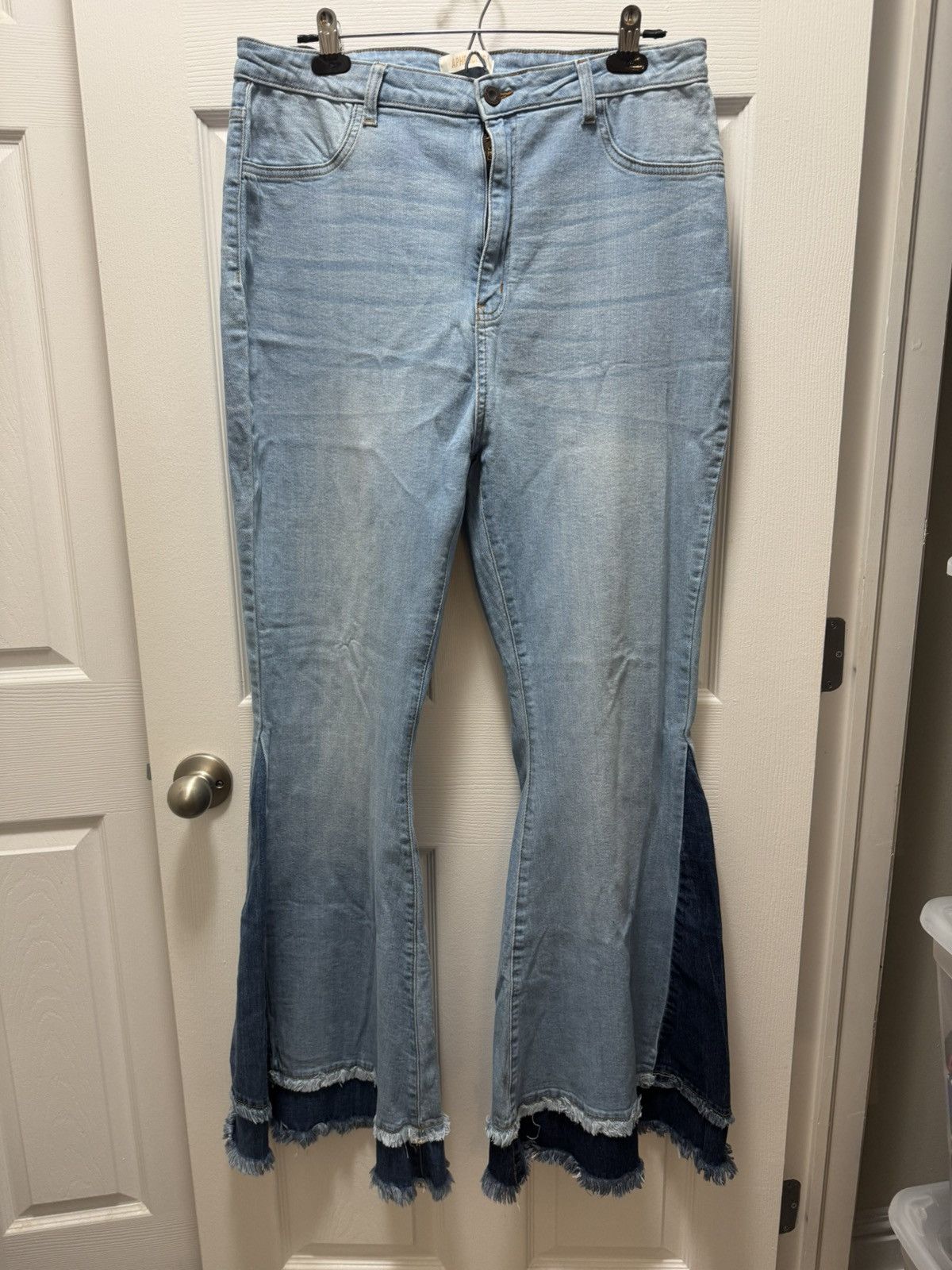Japanese Brand Aphrodite Bolan Denim Jeans Custom Stitch Bootcut Flared Size US 38 / EU 54 - 1 Thumbnail