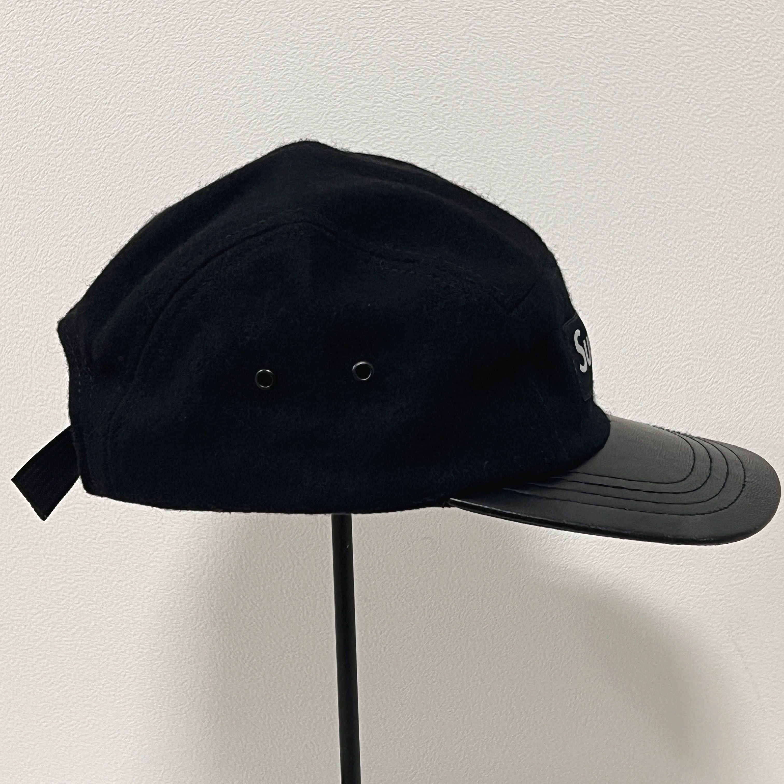 Supreme Supreme 2007 Wool Leather Visor Camp Cap Size ONE SIZE - 5 Thumbnail