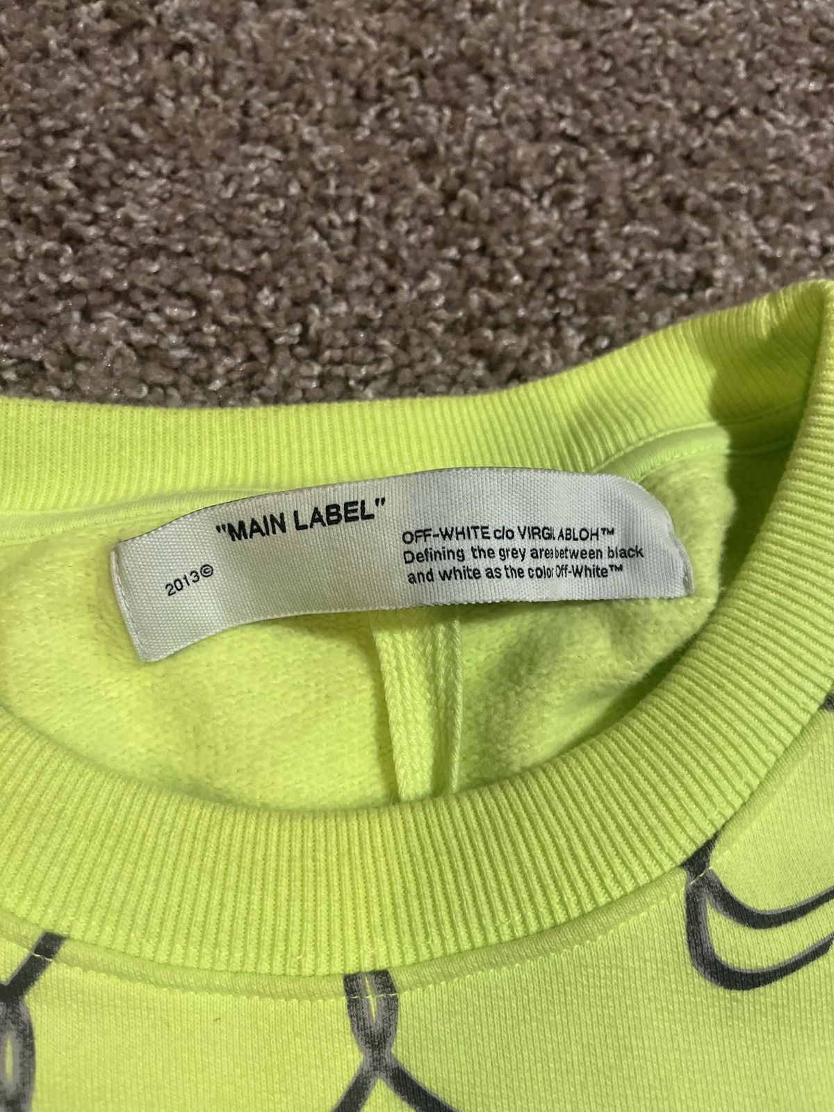 Off-White Off-white - Virgil Abloh “Pattern” Size US M / EU 48-50 / 2 - 3 Thumbnail