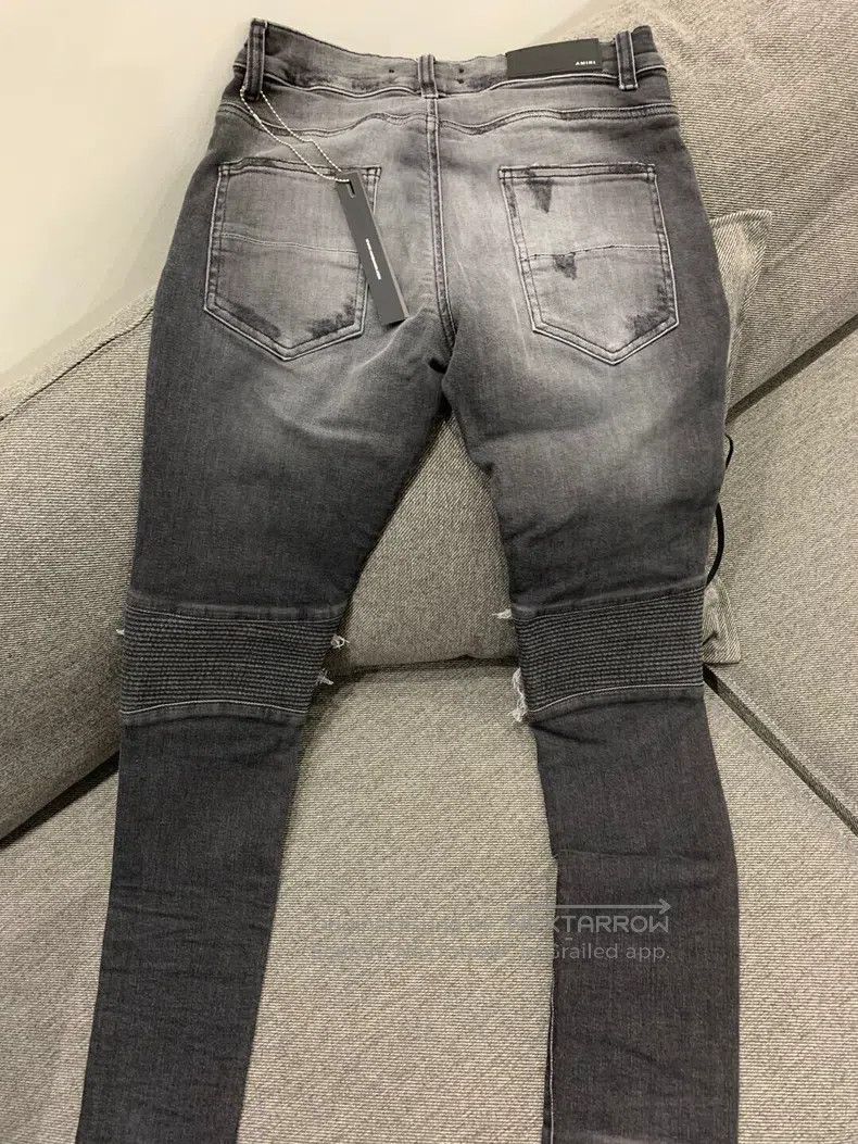 Amiri Amiri Size 28 Dark gray jeans Size US 28 / EU 44 - 2 Thumbnail