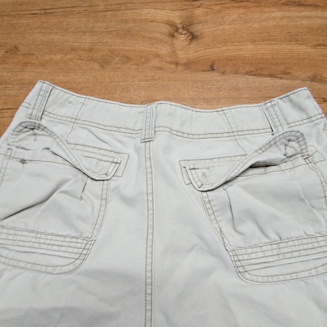 Iron Co. Iron Cargo Shorts Beige Multi-Pocket Utility Mens 32 Shorts Size US 32 / EU 48 - 8 Thumbnail