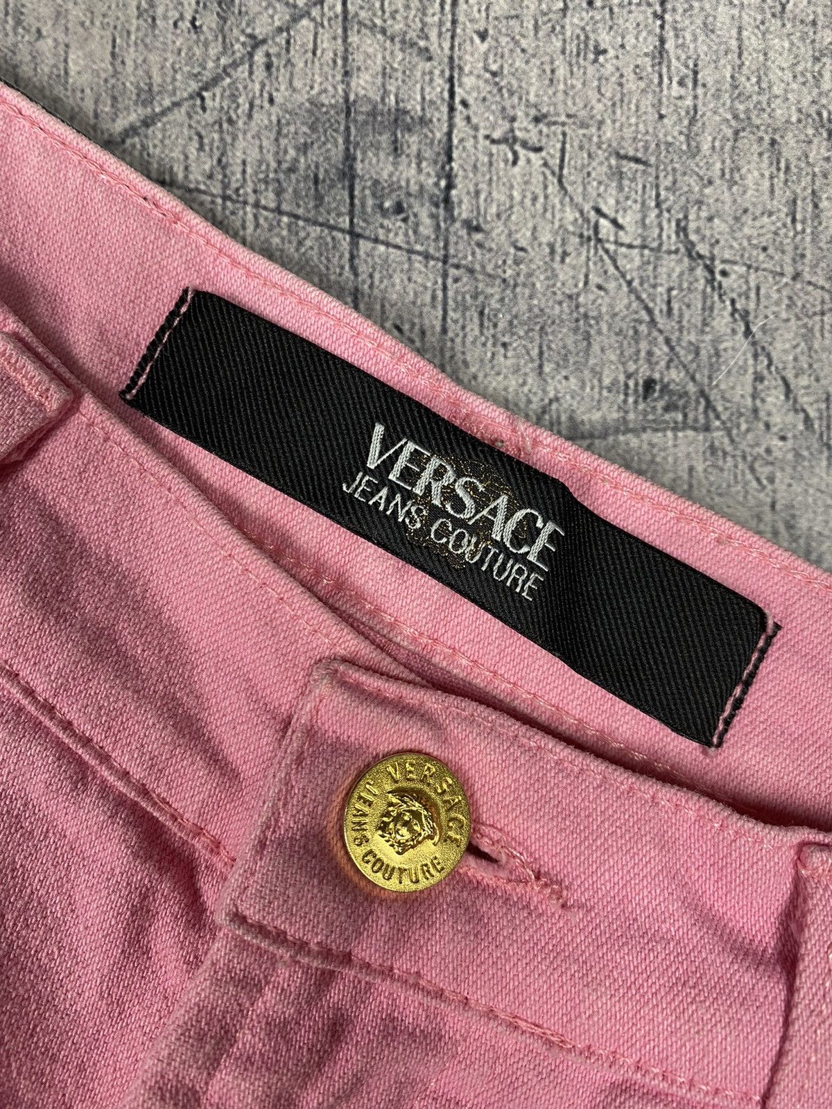 Designer × Versace × Vintage Vintage Versace Couture Jeans Denim Pants Size 28" / US 6 / IT 42 - 7 Thumbnail