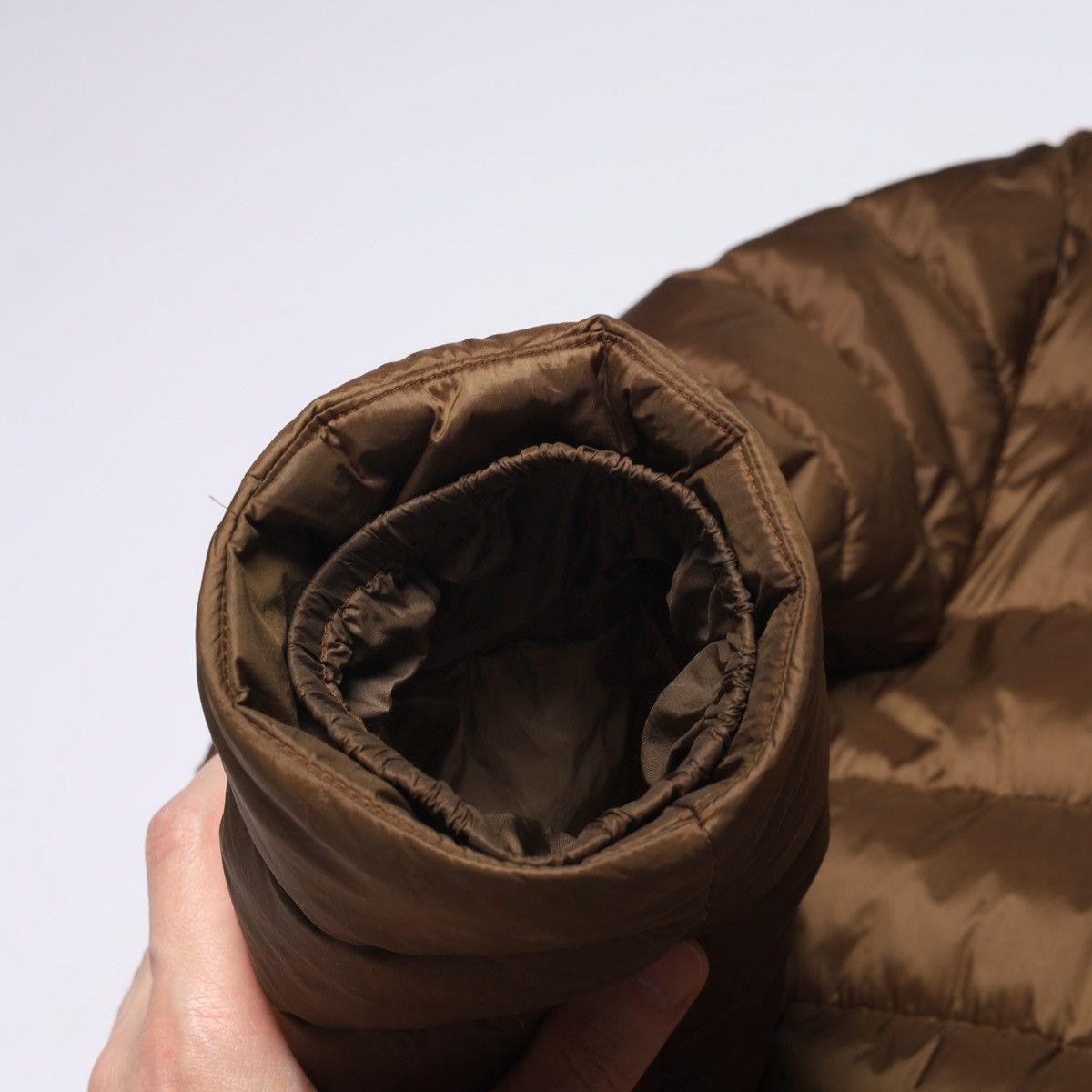 Belstaff Belstaff Nylon Down Puffer Jacket Bronze Brown Circuit Size US L / EU 52-54 / 3 - 19 Thumbnail