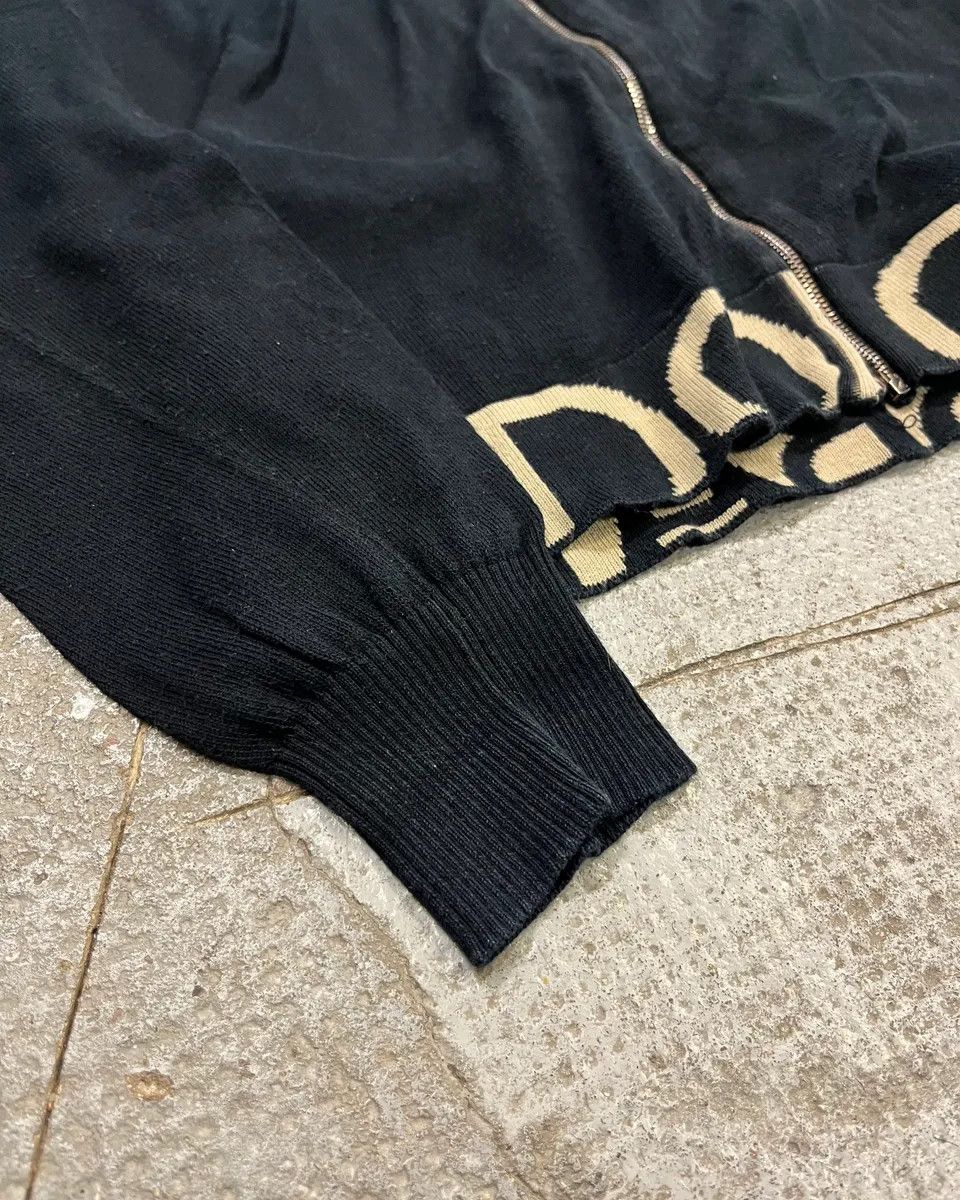 Dolce & Gabbana AW2005 Dolce & Gabbana Logo Black Zip Up Sweater Size US M / EU 48-50 / 2 - 6 Thumbnail