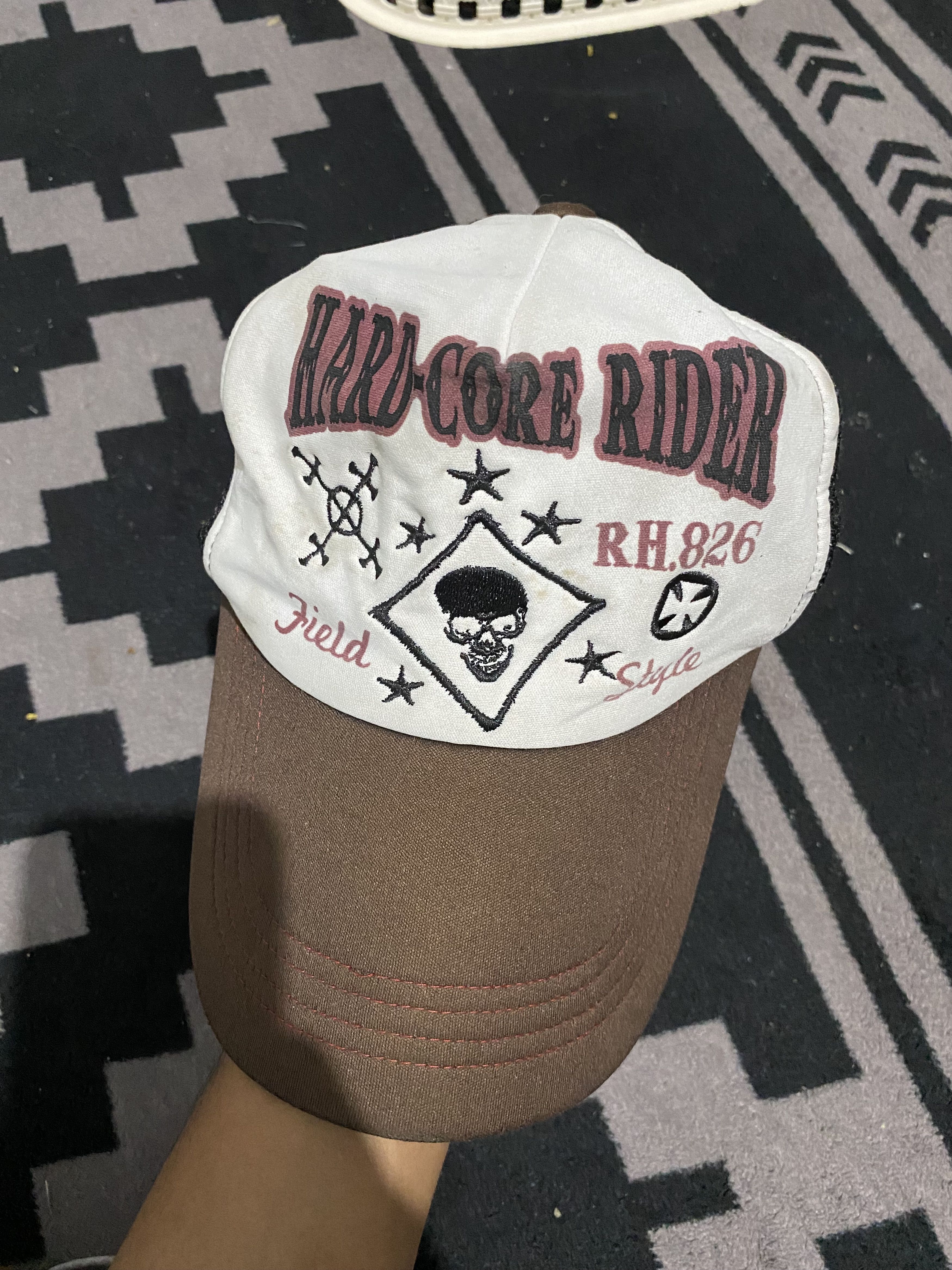 Japanese Brand Hardcore rider punk trucker hats kapital style Size ONE SIZE - 1 Thumbnail