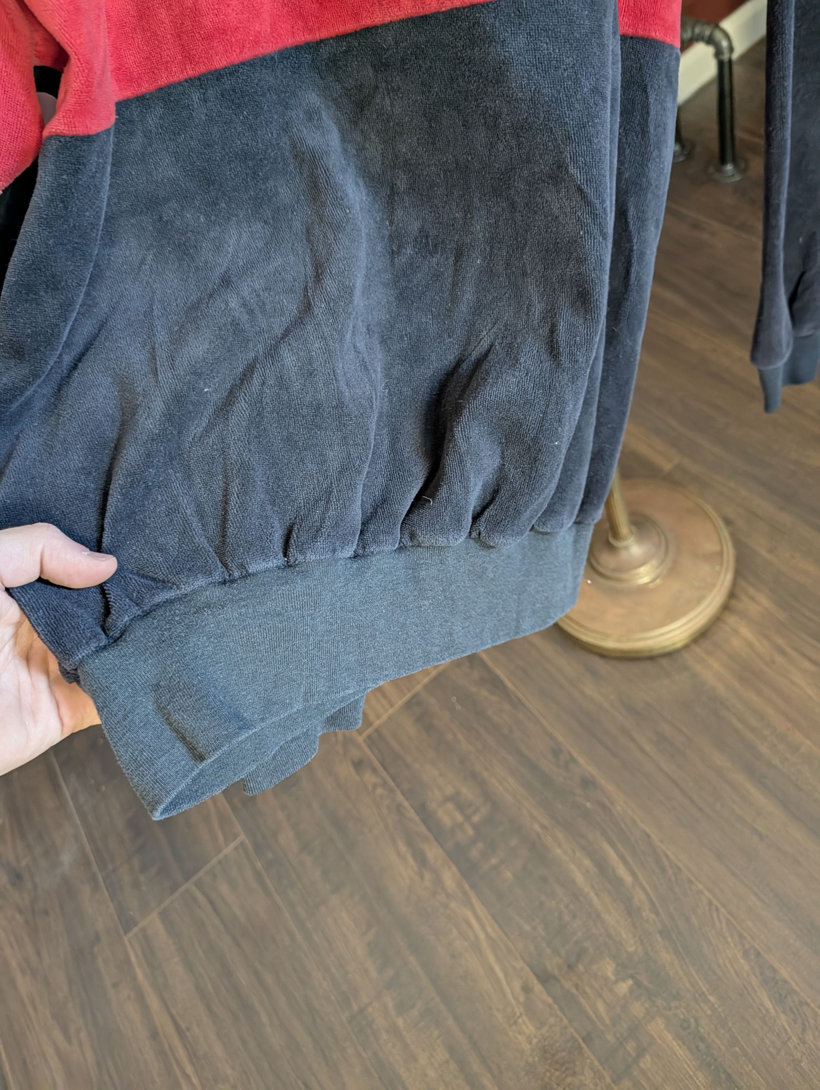 Other PINNACLE vtg MiUSA black red striped velour rugby shirt Size US L / EU 52-54 / 3 - 6 Thumbnail