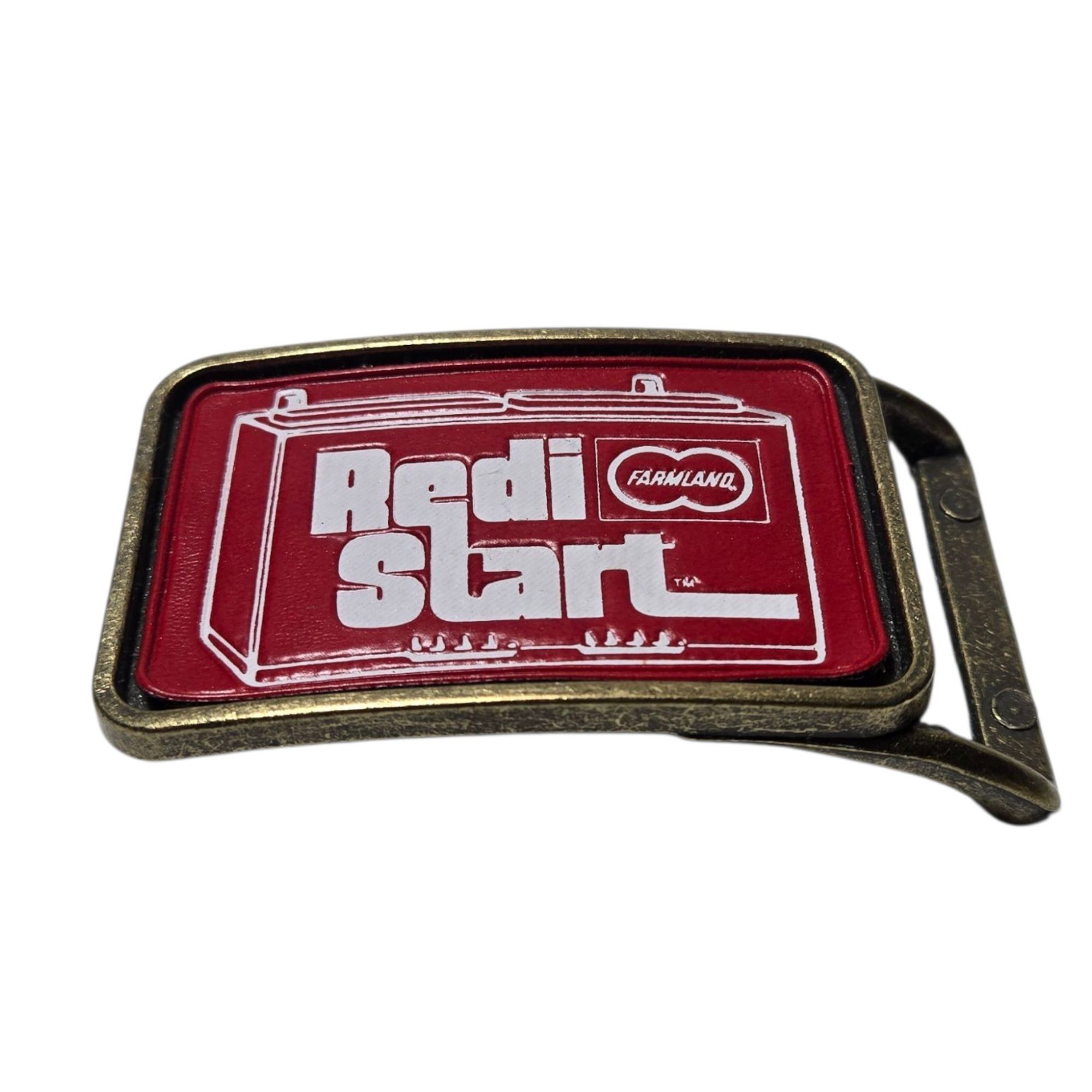 Other Redi Start Farmland Belt Buckle RediStart Advertising Promo Size ONE SIZE - 13 Thumbnail