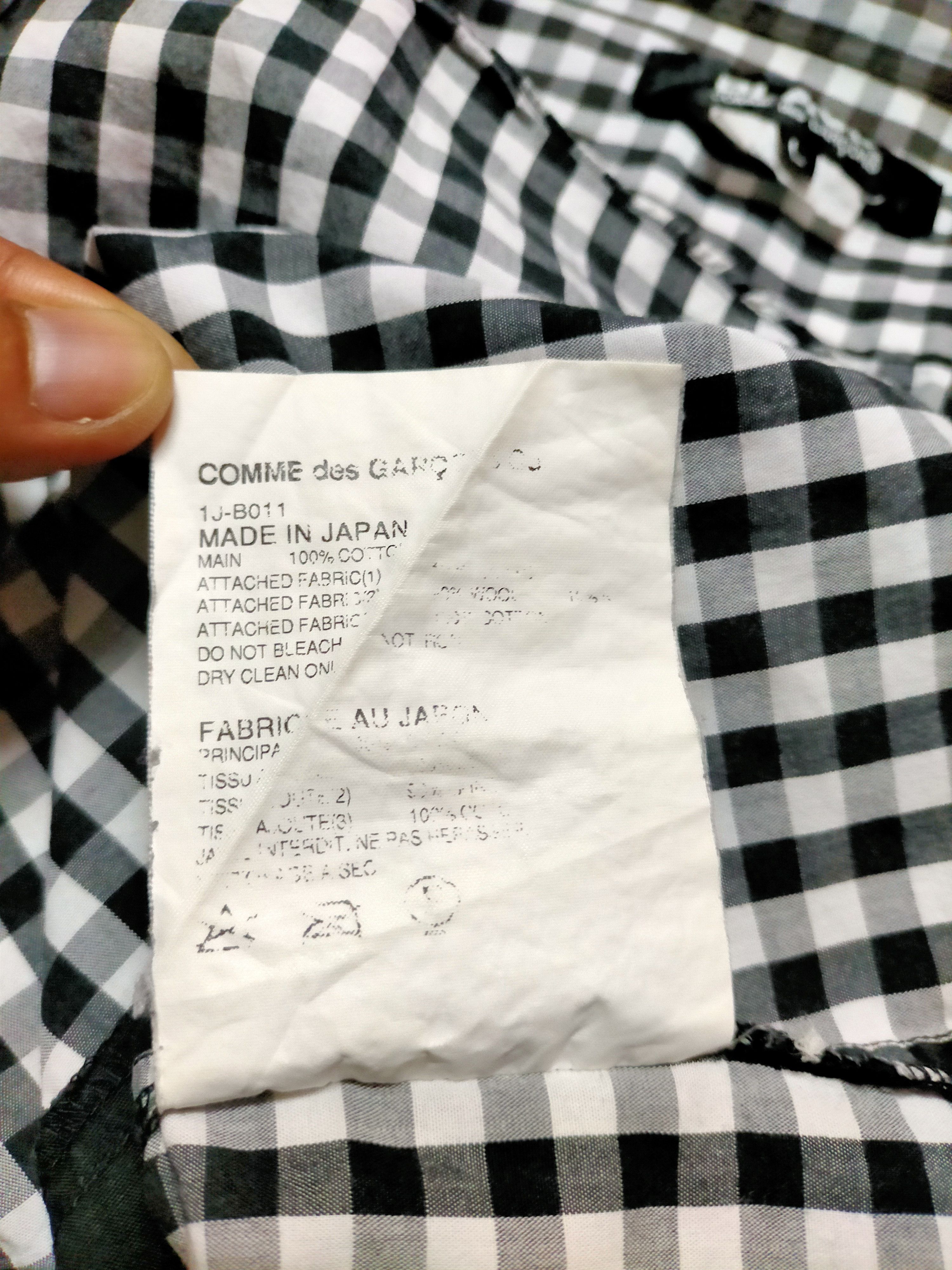 Comme des Garcons Comme des Garcons Patch Work button Shirt Office Size US L / EU 52-54 / 3 - 9 Thumbnail