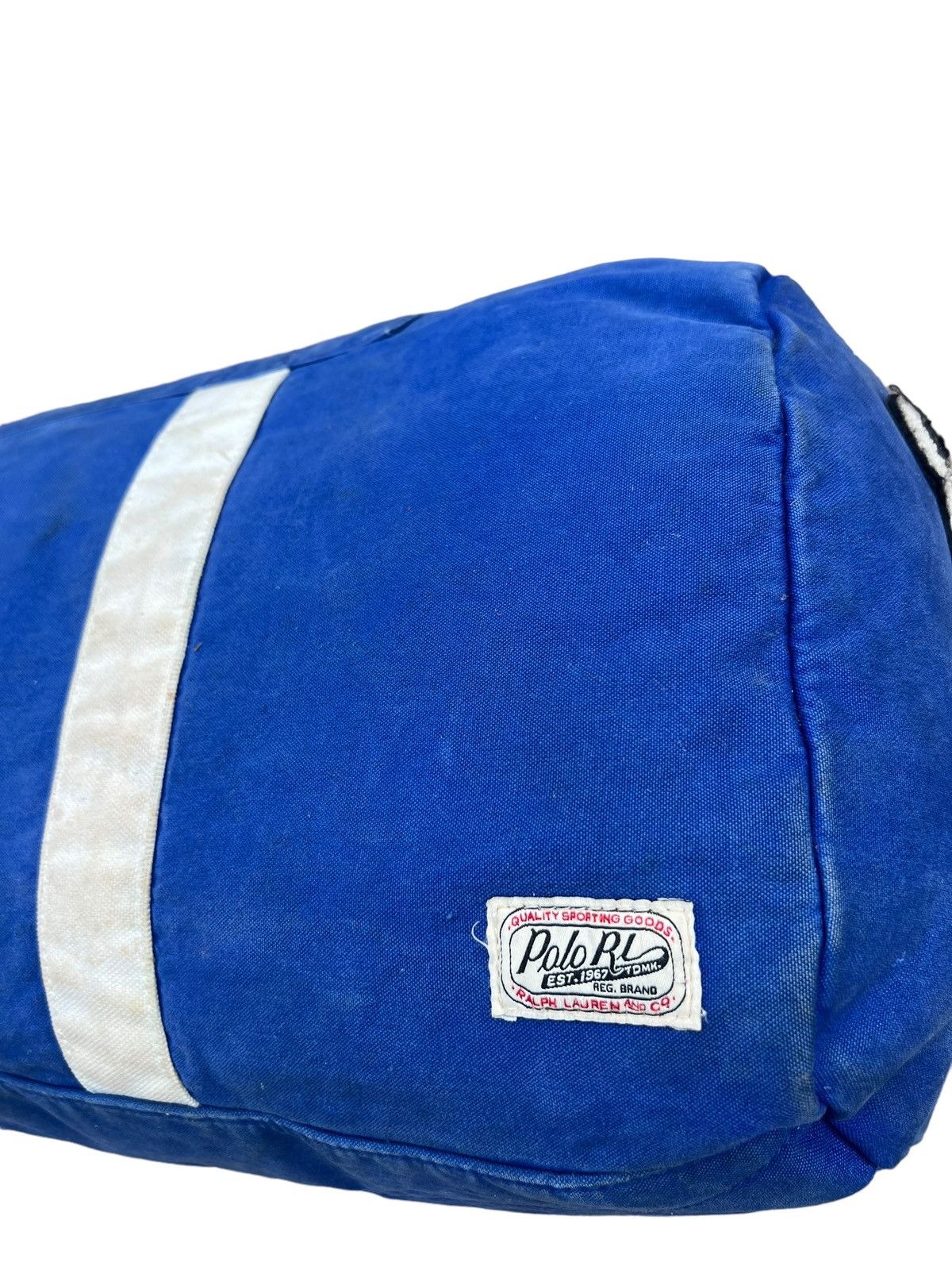 Polo Ralph Lauren Vintage Ralph Lauren Football Muddy Dirty Duffle Teavel Bag Size ONE SIZE - 10 Thumbnail