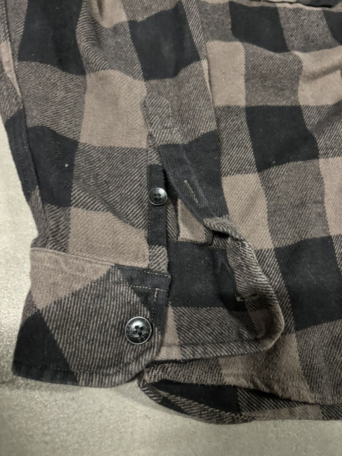 Dickies × Vintage Vintage streetwear y2k Dickies flannel shirt 90s Size US XL / EU 56 / 4 - 4 Thumbnail