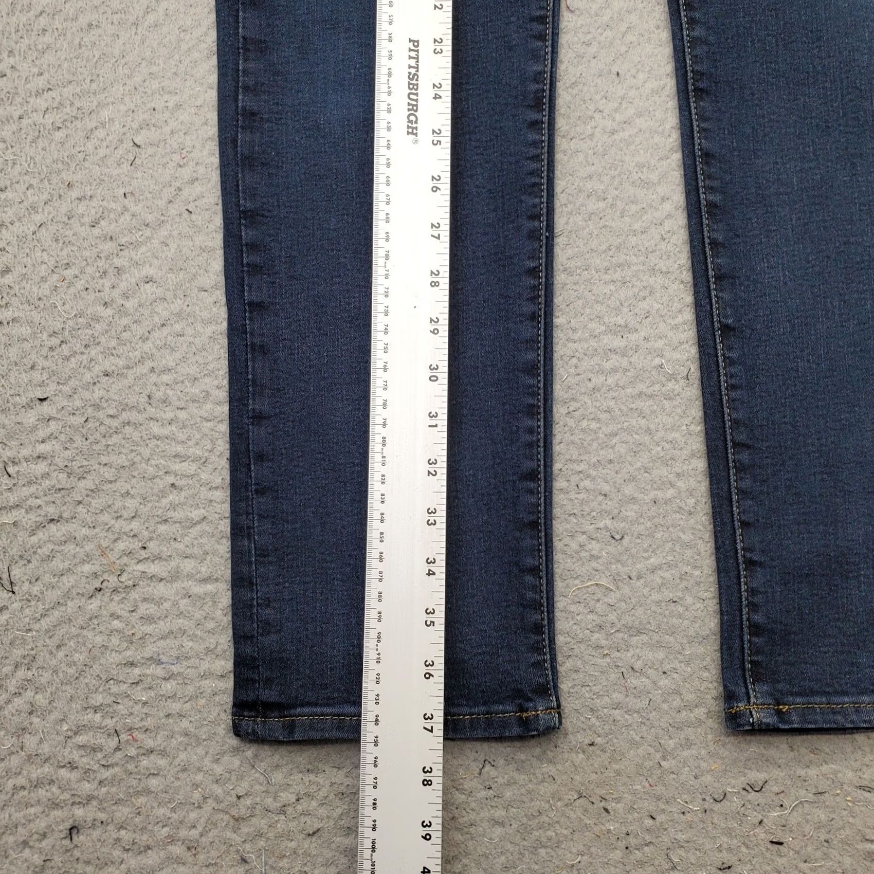 Lee Lee Mens Jeans 33x30 Blue Extreme Motion Slim Fit Tapered Leg - 5-Pocket Denim Stretch Size US 33 - 3 Thumbnail