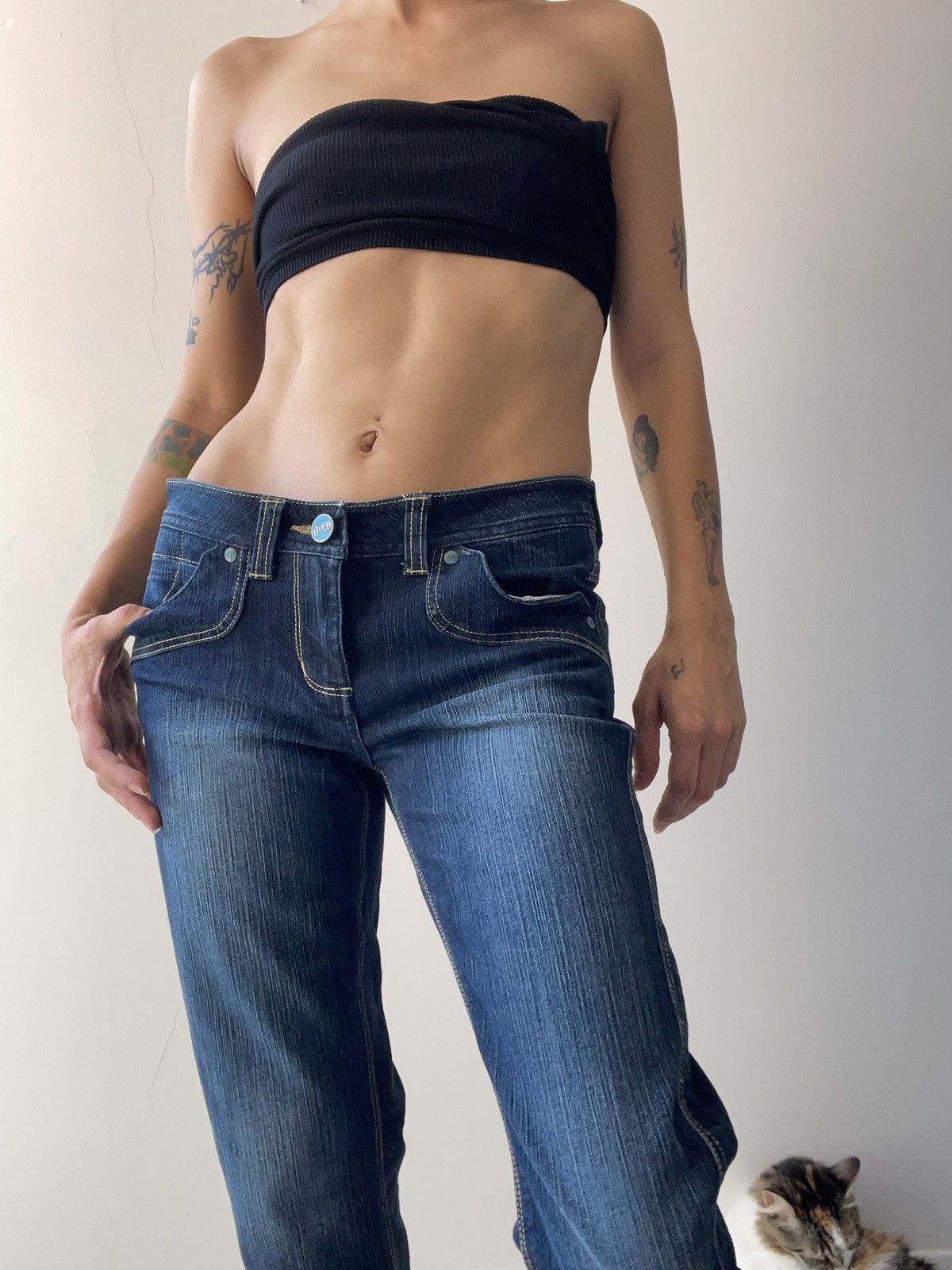Vintage y2k capri Size 26" / US 2 / IT 38 - 2 Thumbnail