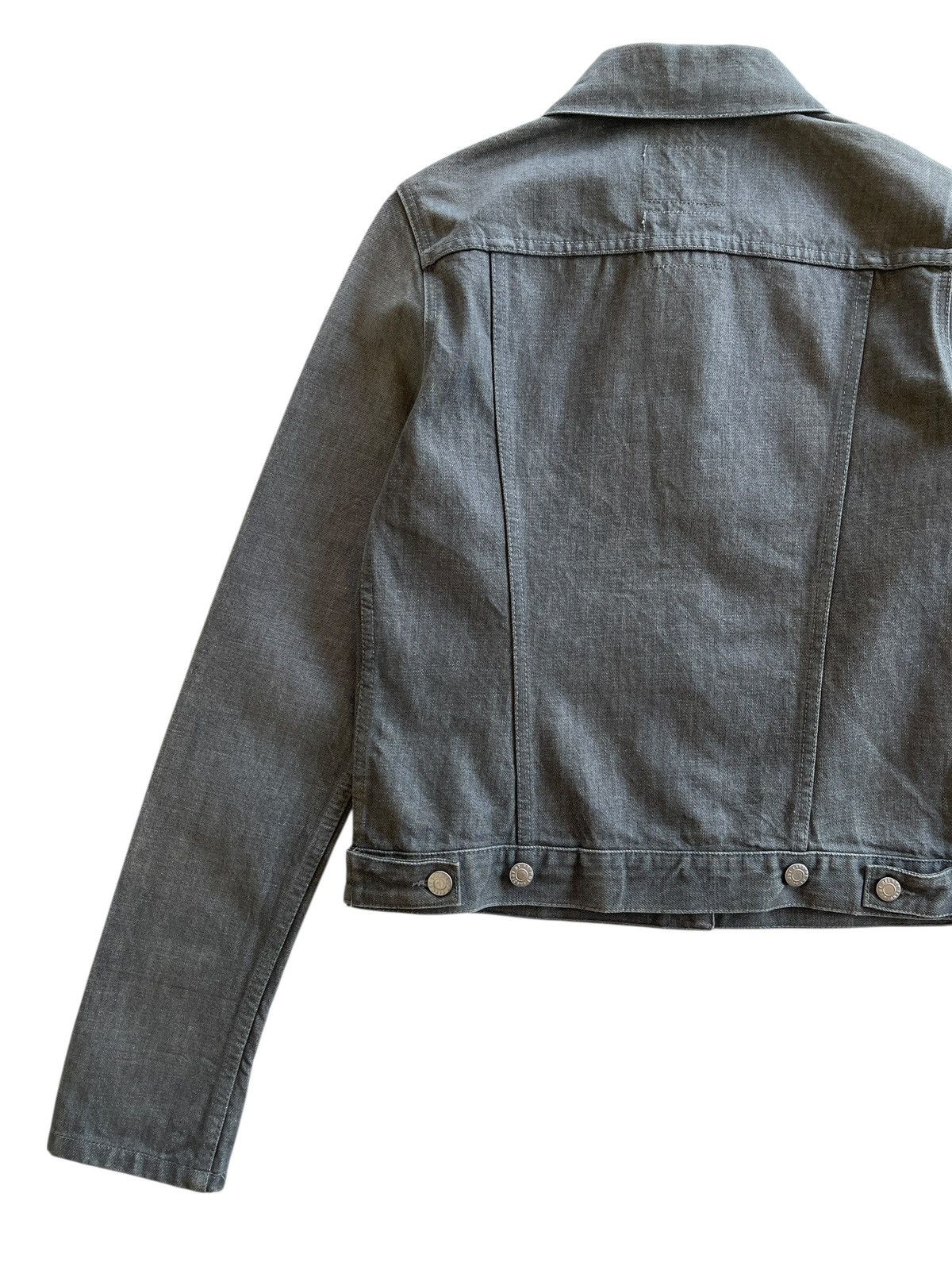 Helmut Lang SS2004 Helmut Lang Slim 2 Pocket Turn Up Denim Jacket Size S / US 4 / IT 40 - 7 Thumbnail