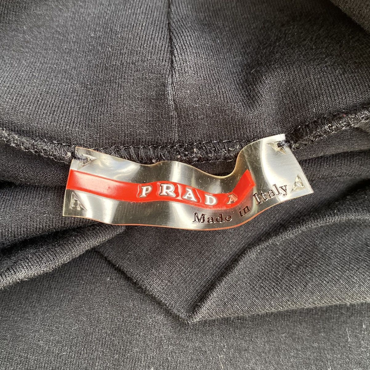 Prada Vintage Prada Turtle Neck Shirt Prada Luxury Brand Size S / US 4 / IT 40 - 14 Thumbnail