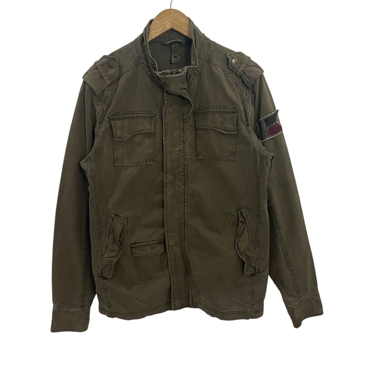 Desigual Vintage Desigual Military Workers Jacket Size US L / EU 52-54 / 3 - 1 Thumbnail
