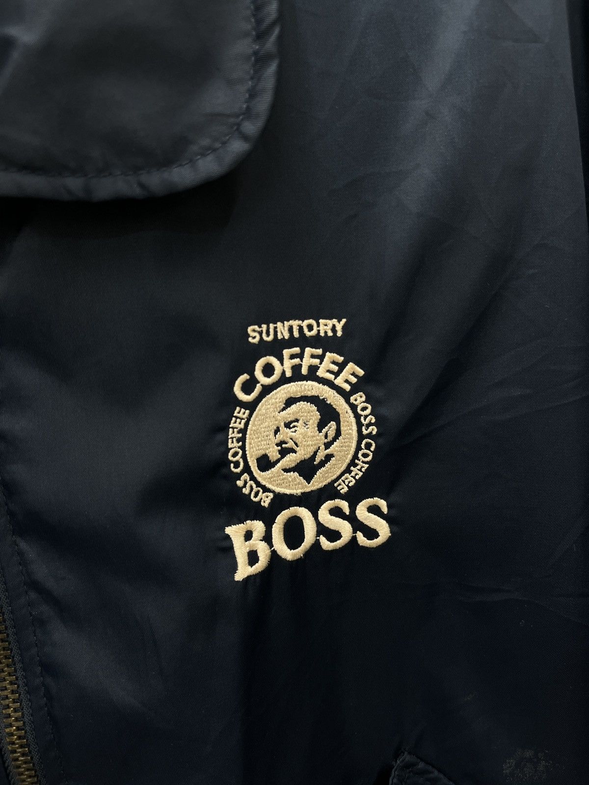Japanese Brand × Vintage 🔥🔥🔥STEALS SUNTORY BOSS COFFEE A2 BOMBER JACKET Size US M / EU 48-50 / 2 - 4 Thumbnail