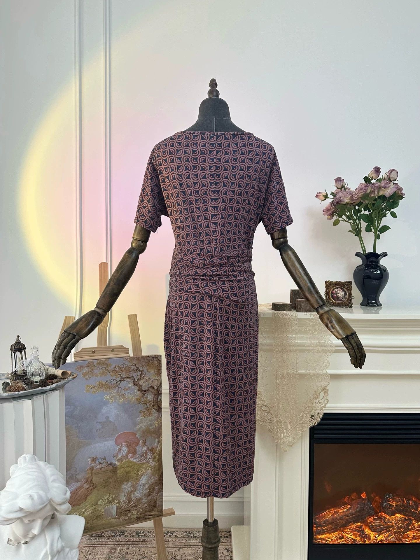Max Mara MaxMara WEEKEND cinched dress wmn dark purple L Size L / US 10 / IT 46 - 2 Thumbnail