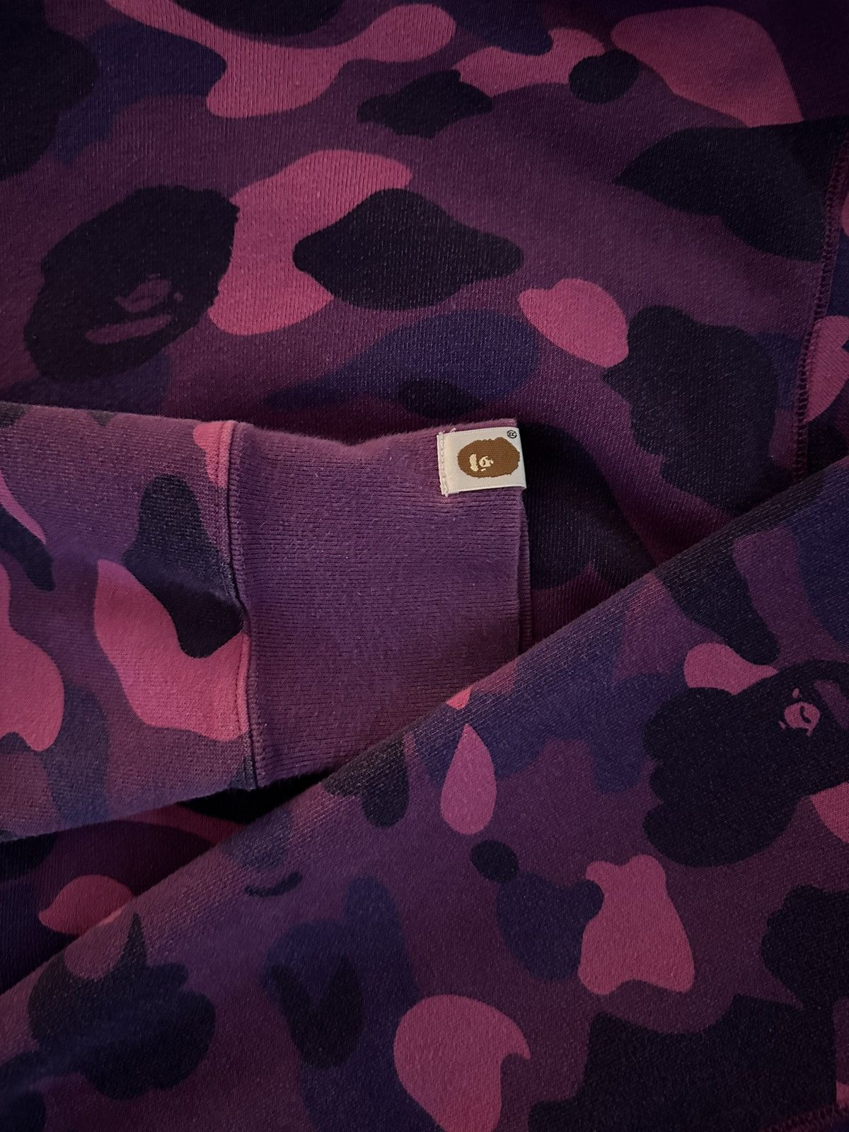 Bape Color Camo One Point Full Zip Hoodie Size US L / EU 52-54 / 3 - 6 Thumbnail
