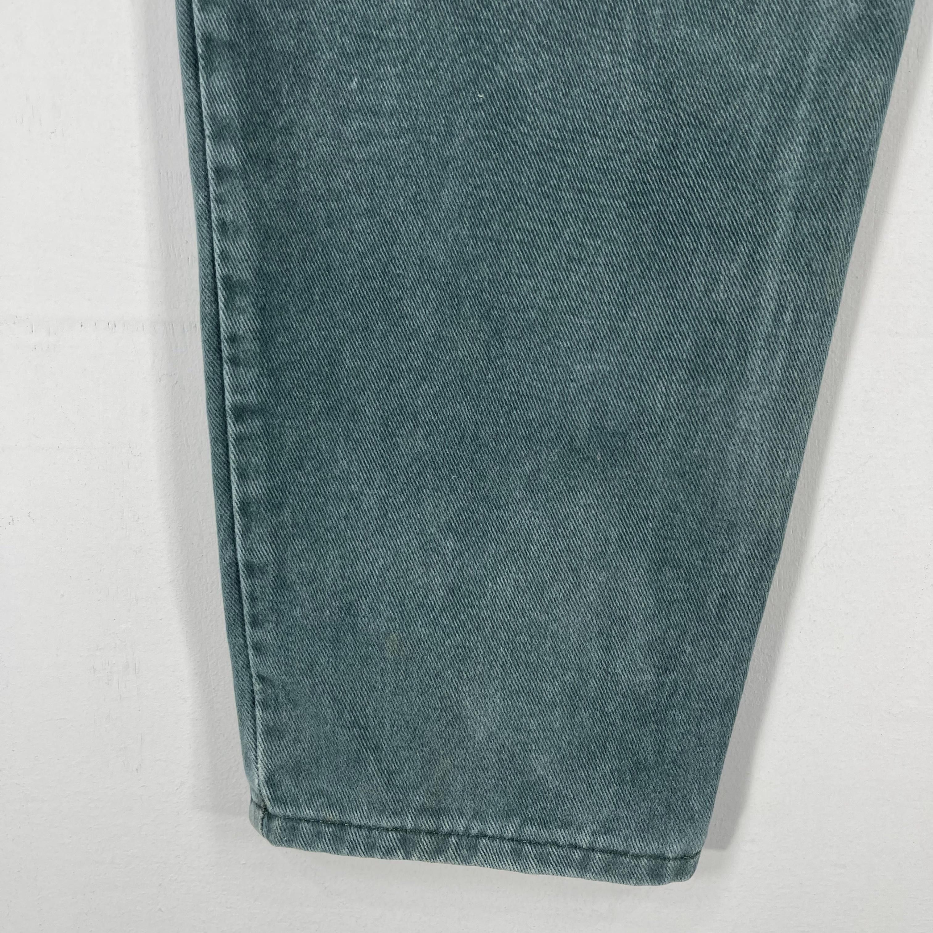 Lee × Vintage Size 37 Vintage Distressed Lee High Waisted Petite Jeans Size 37" - 12 Thumbnail