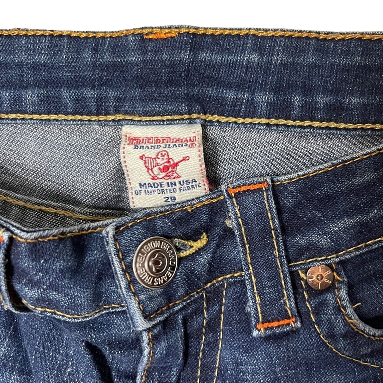 True Religion True Religion Joey Flare Boot Cut Jeans Size 29 Size 29" - 4 Thumbnail