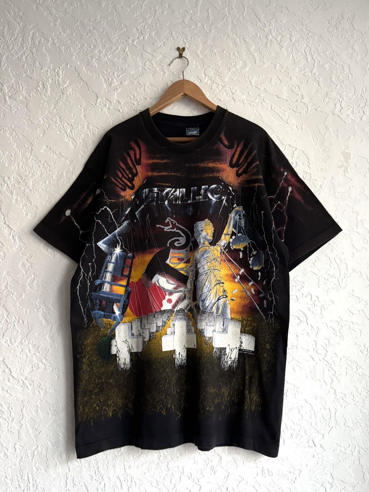 Brockum × Metallica × Vintage Vintage 1991 Metallica Metal Up Your 