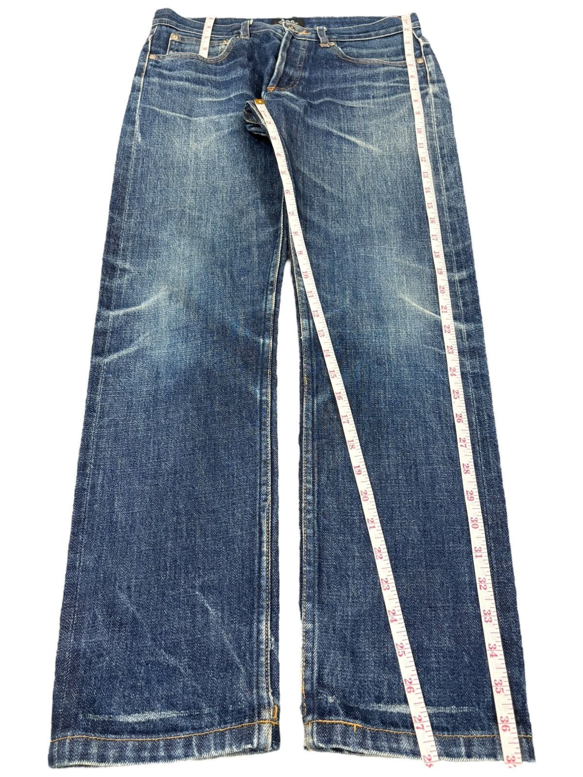 A.P.C. Vintage APC Petit New Standard Selvedge Jeans Size US 30 / EU 46 - 12 Thumbnail