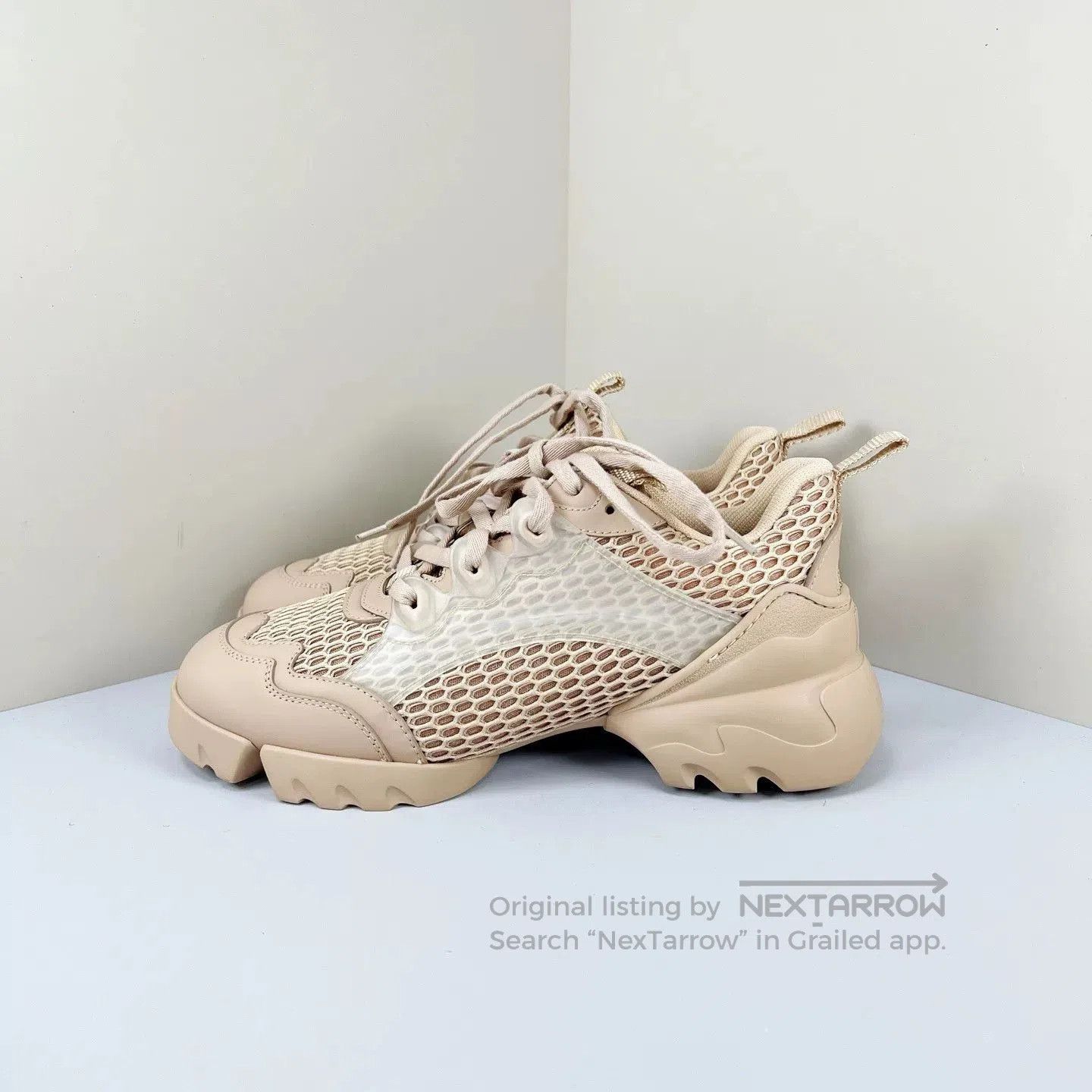 Dior Dior Pink Mesh Dad Sneakers. Size US 6.5 / IT 36.5 - 2 Thumbnail