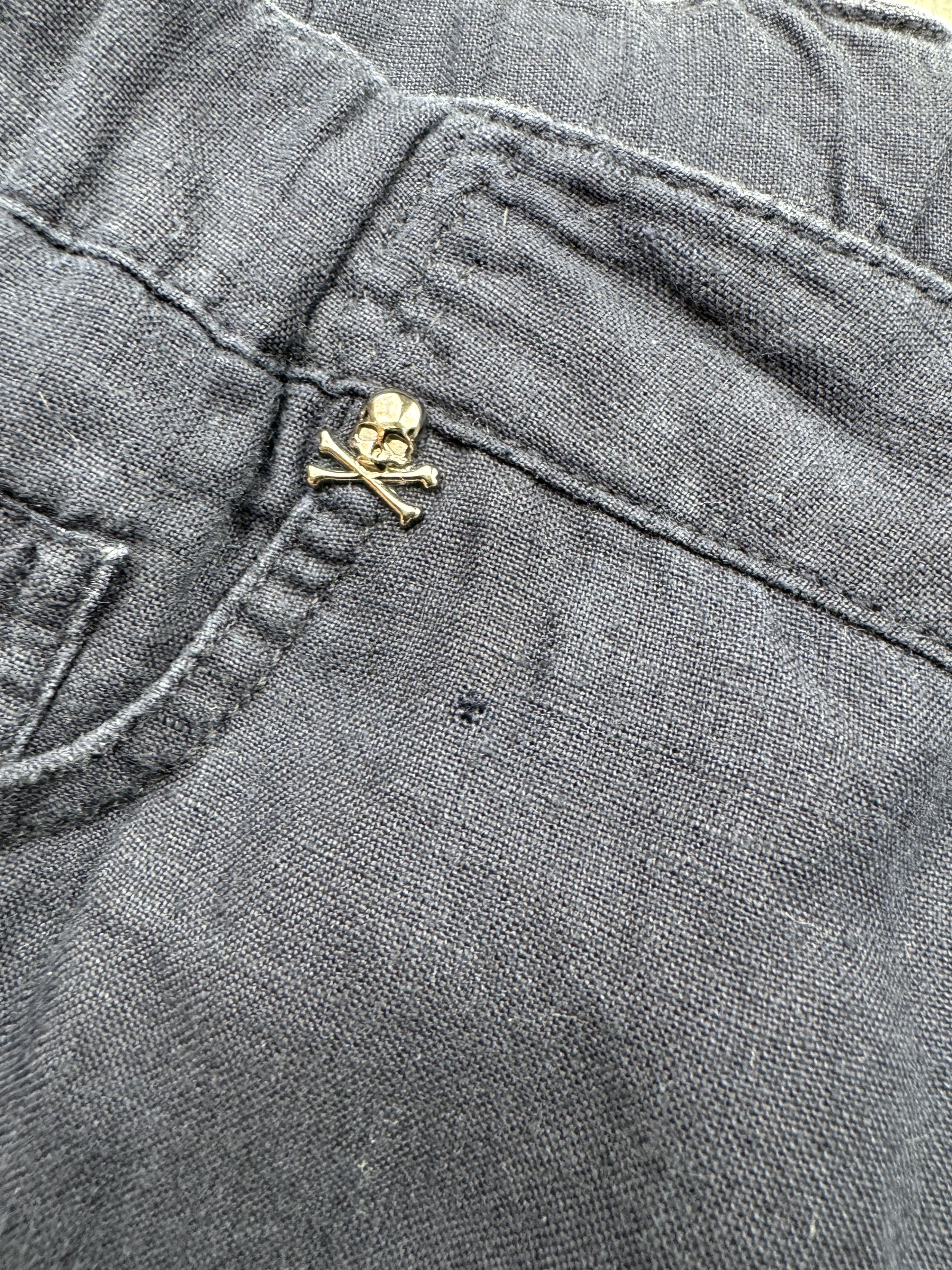 Vintage Philipp Plein Linen Pants Size US 30 / EU 46 - 4 Thumbnail