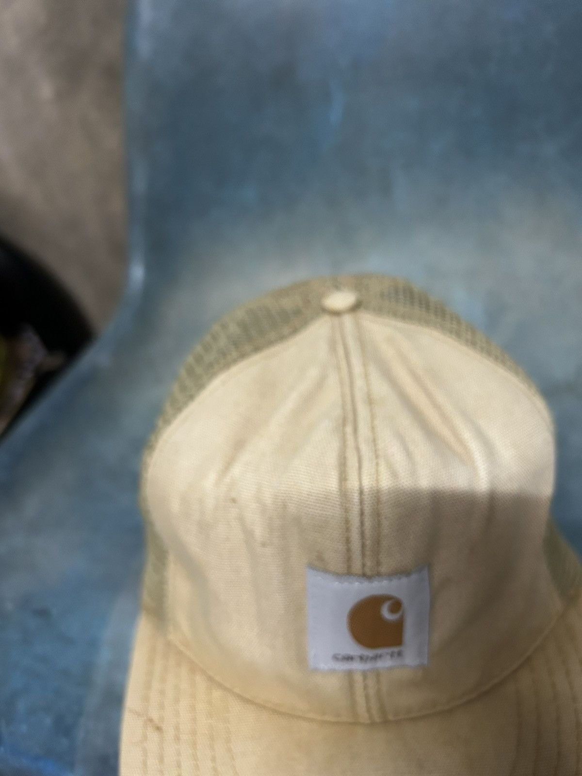 Carhartt 90s Original Mesh Trucker Cap Tan/Beige Size ONE SIZE - 16 Thumbnail