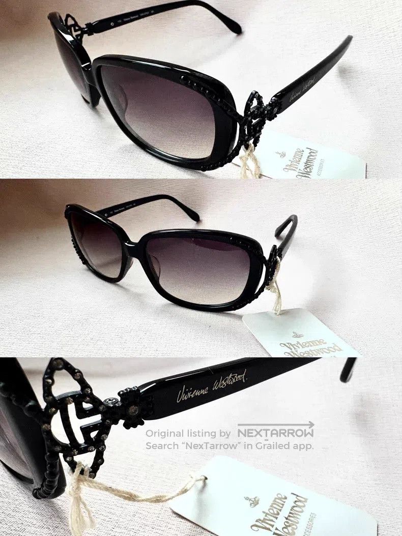 Vivienne Westwood Vivienne Westwood Large Saturn sunglasses Size ONE SIZE - 1 Thumbnail