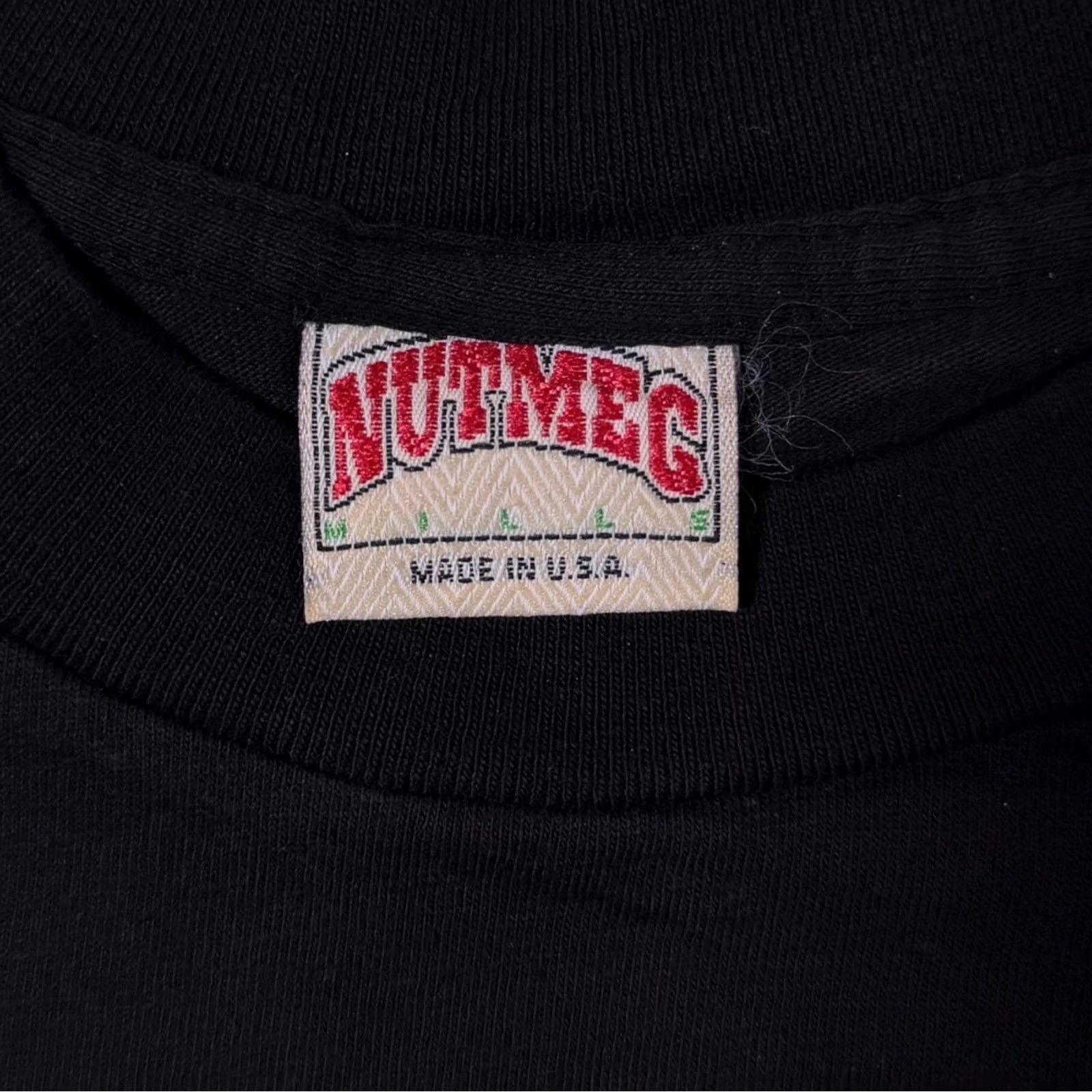 MLB VINTAGE Nutmeg MLB 1989 San Francisco Giants Black Single Stitch T-Shirt XL Mens Size L Size US L / EU 52-54 / 3 - 5 Thumbnail