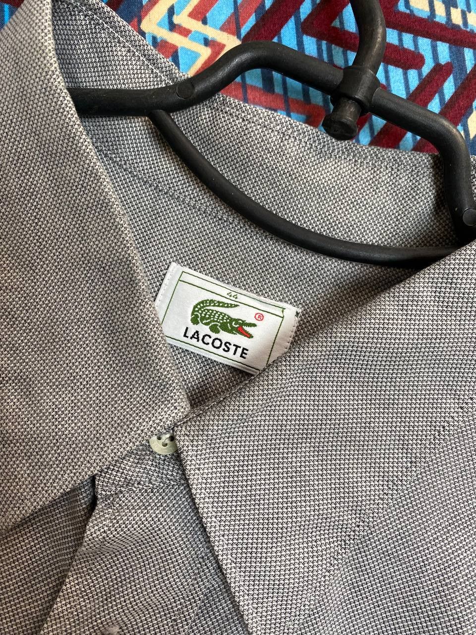 Lacoste × Vintage Lacoste Embroidered Logo Casual Shirt 6653AC Size US XXL / EU 58 / 5 - 2 Thumbnail