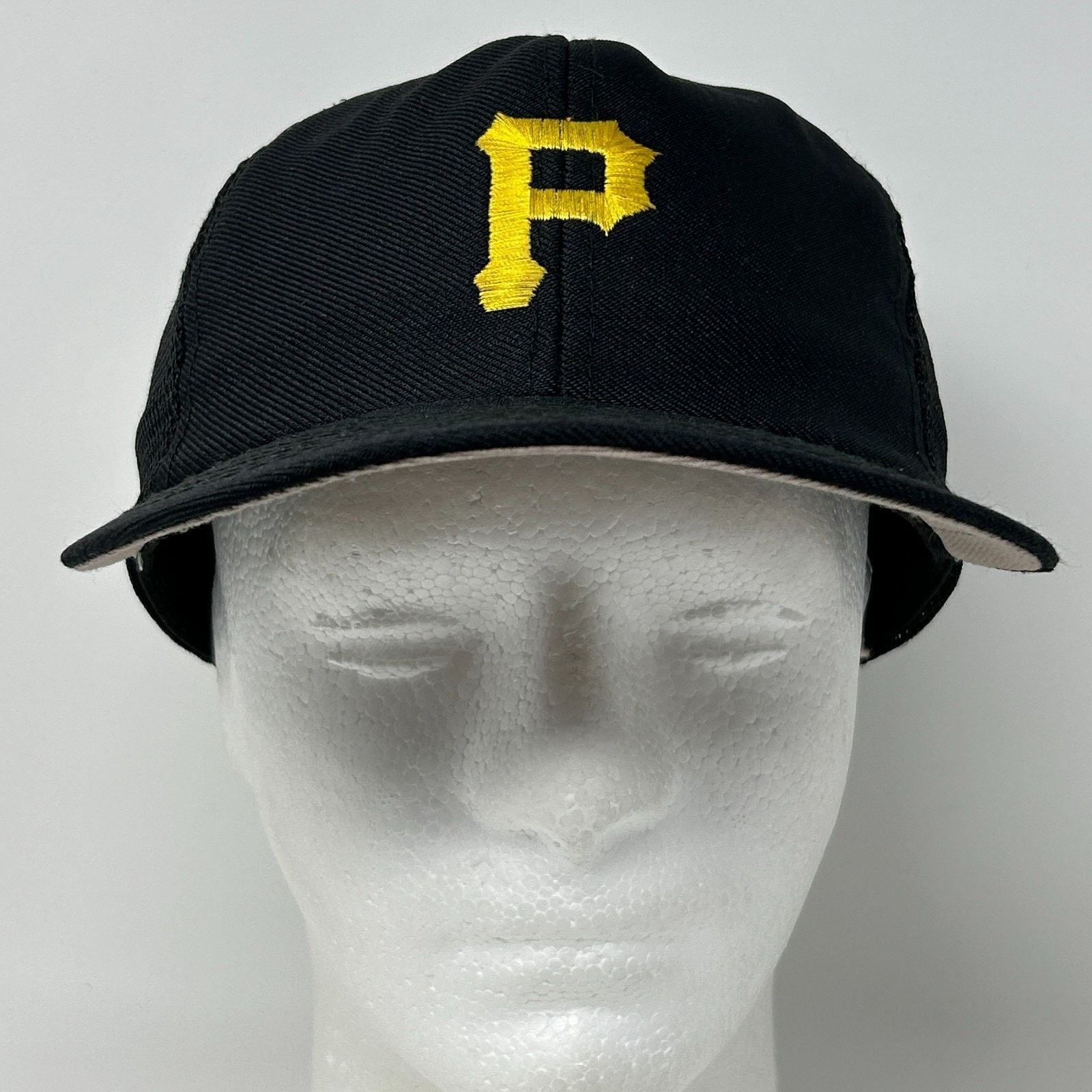 Vintage Vintage Pittsburgh Pirates Trucker Hat Baseball Cap Black Size ONE SIZE - 2 Thumbnail