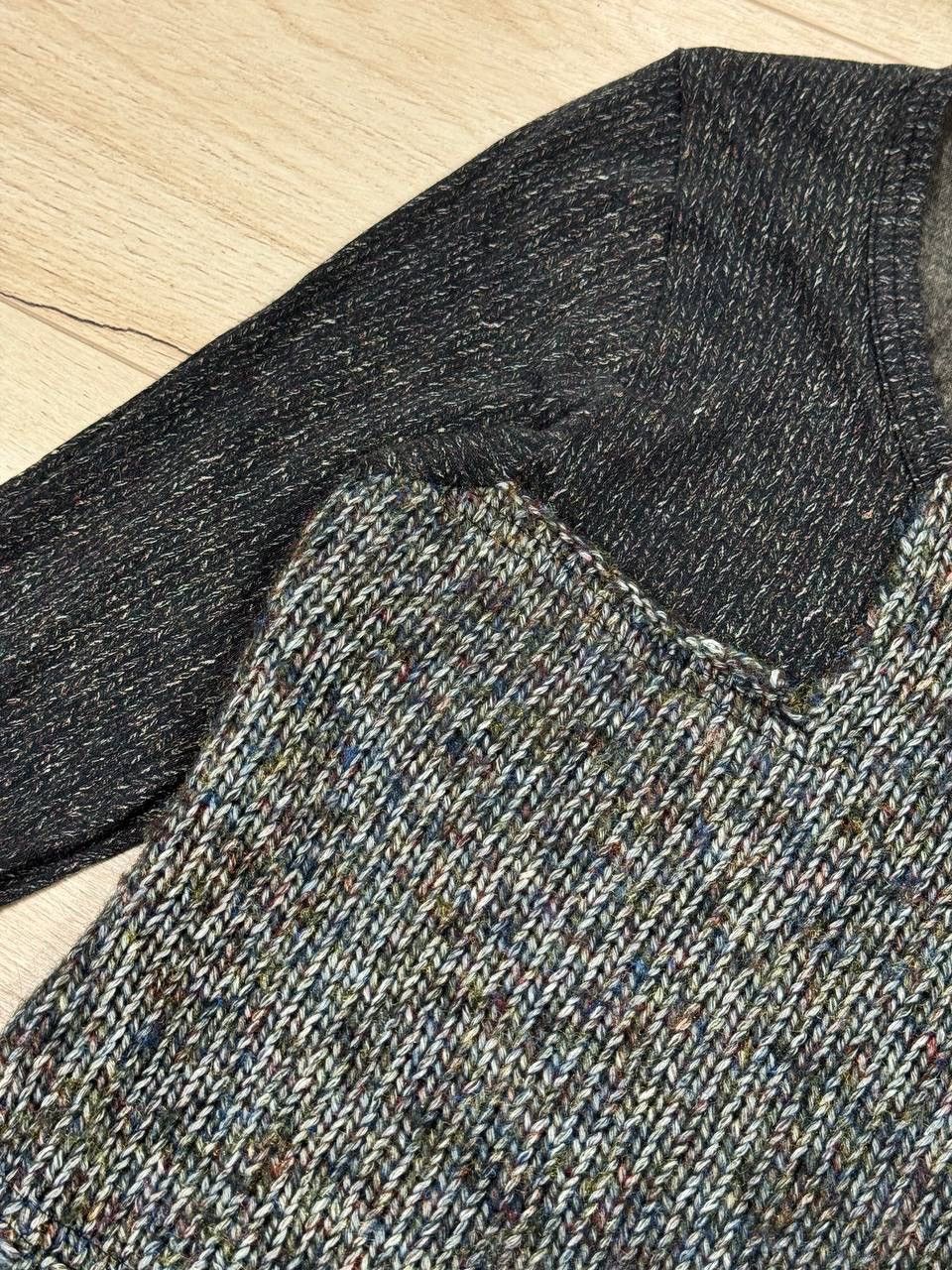 Rundholz Rundholz Grey Patchwork Asymmetric Knit Tunic Dress Size M Size M / US 6-8 / IT 42-44 - 11 Thumbnail