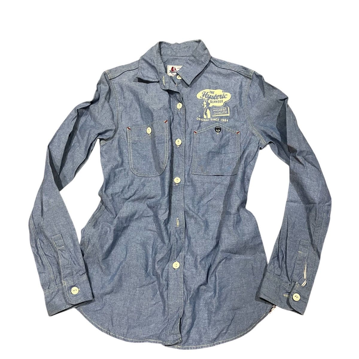 Hysteric Glamour Chambray light blue Size M / US 6-8 / IT 42-44 - 1 Thumbnail