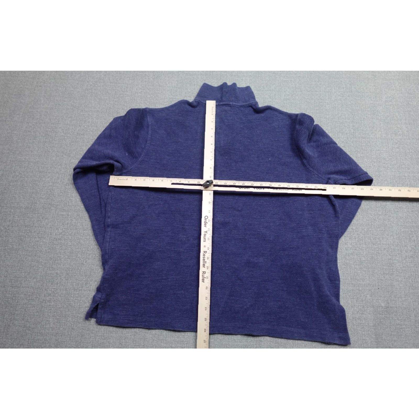 Ralph Lauren Nike Polo Ralph Lauren Quarter Zip Sweater Mens XL Blue Pullover Preppy Filament Zip VINTAGE? Size US XL / EU 56 / 4 - 6 Thumbnail