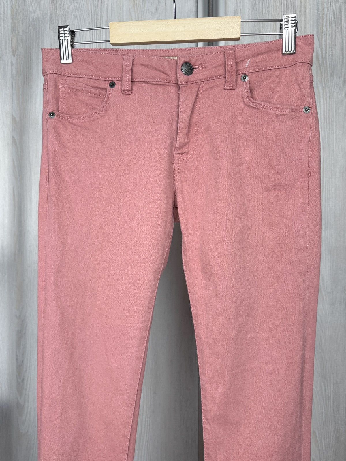Burberry Burberry Brit Pink Skinny Low-Rise stretched jeans pants Size 28" / US 6 / IT 42 - 3 Thumbnail