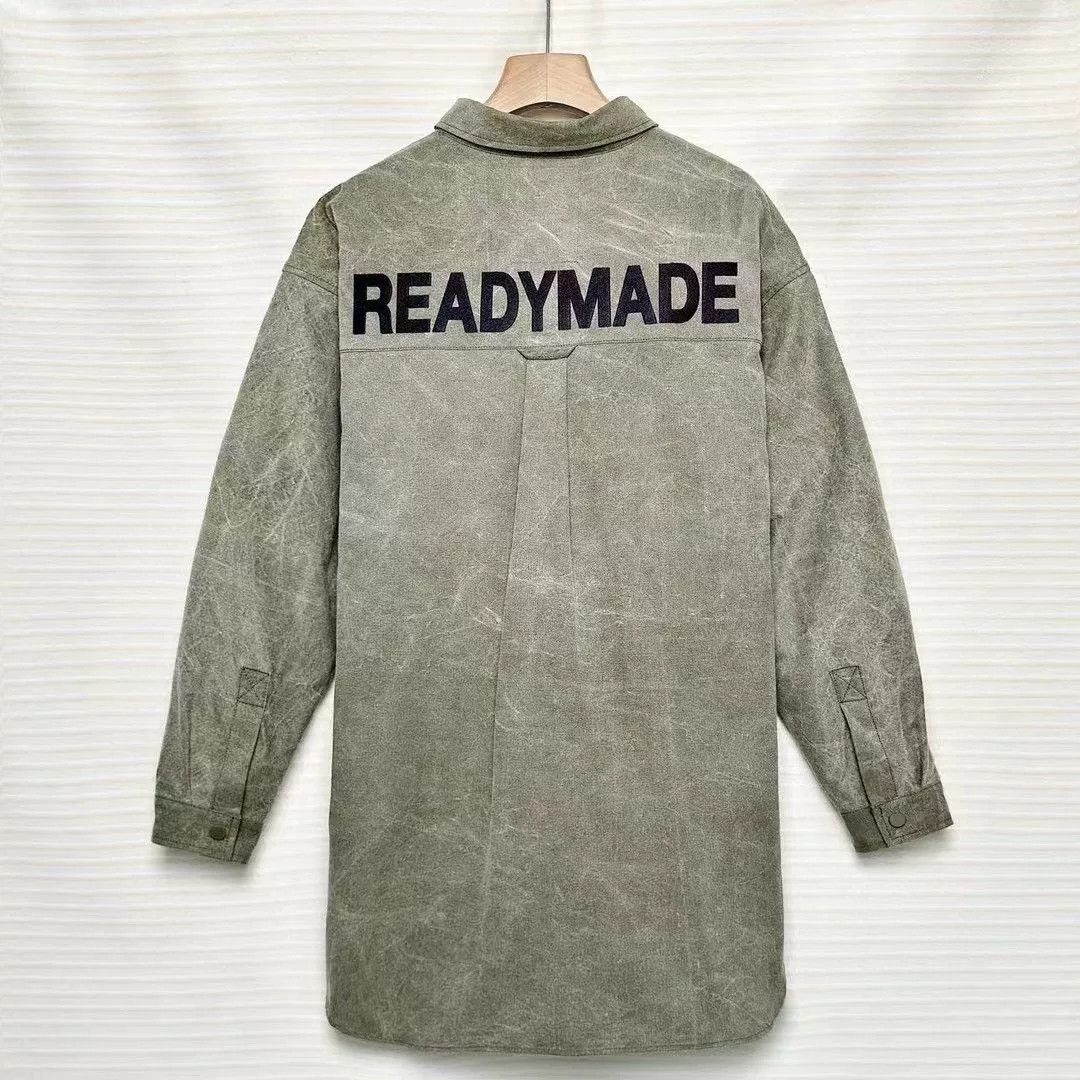 READYMADE oversized military-style shirt with detachable lining Size US XXL / EU 58 / 5 - 2 Thumbnail