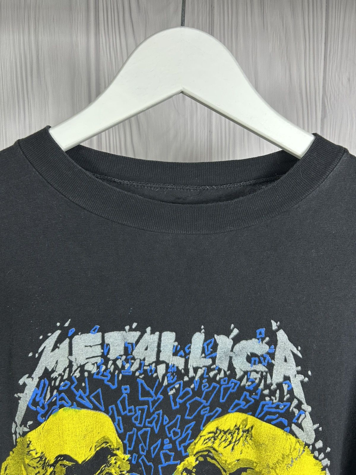 Band Tees Rare Vintage 90s Metallica Sad But True Band T-Shirt Boxy Size US XL / EU 56 / 4 - 10 Thumbnail