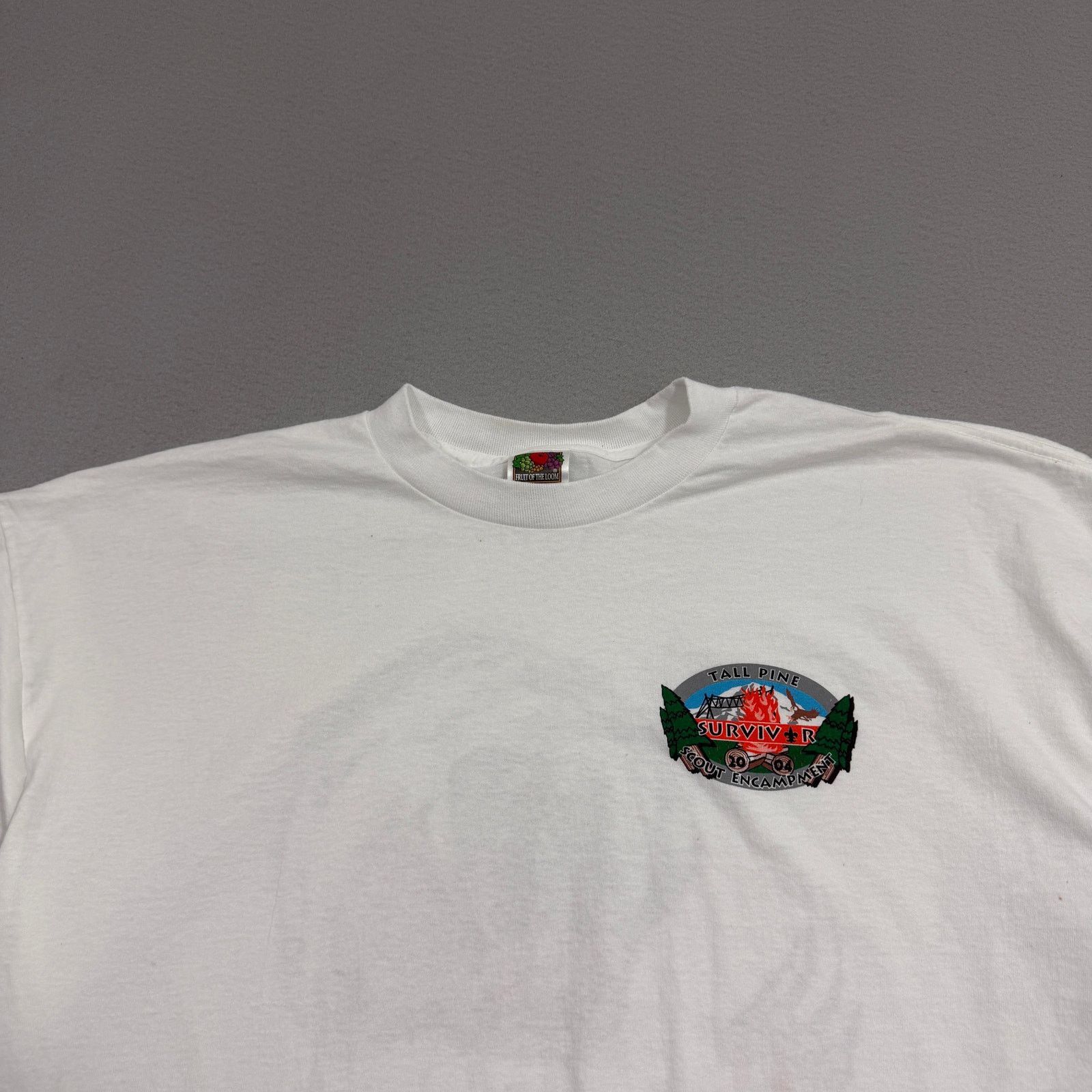 Vintage Vintage Bear This Camporee Aint for Cowards Shirt Men's XL Size US XL / EU 56 / 4 - 4 Thumbnail