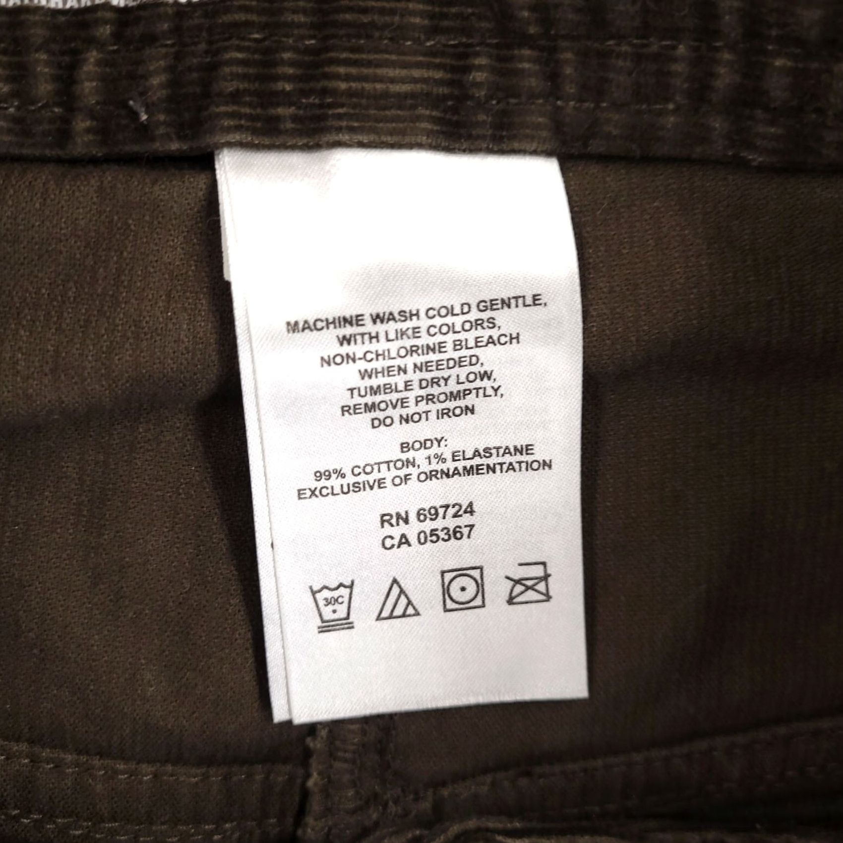 Mountain Hardwear VINTAGE Mountain Hardwear Corduroy Skirt Womens 6 Brown Size 28" / US 6 / IT 42 - 4 Thumbnail
