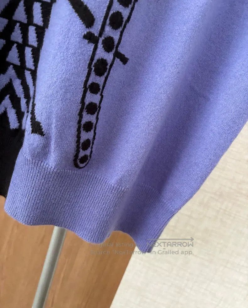 Hermes Hermes Men's Exclusive Colorblock Cashmere Knit Size US M / EU 48-50 / 2 - 7 Thumbnail