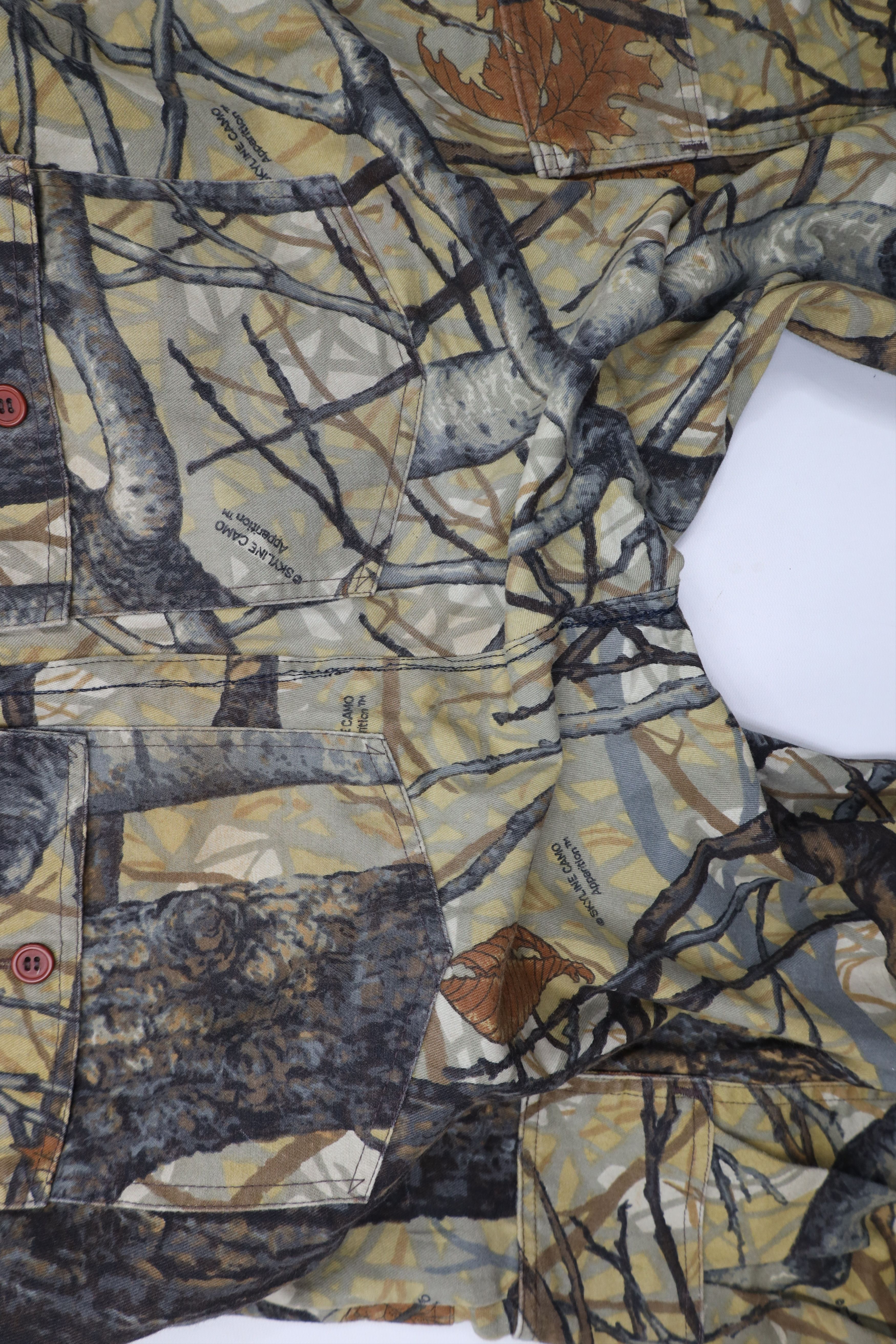 Vintage Vintage 90s Streetwear Camouflage Apparition Wide Leg Pants Size US 38 / EU 54 - 10 Thumbnail