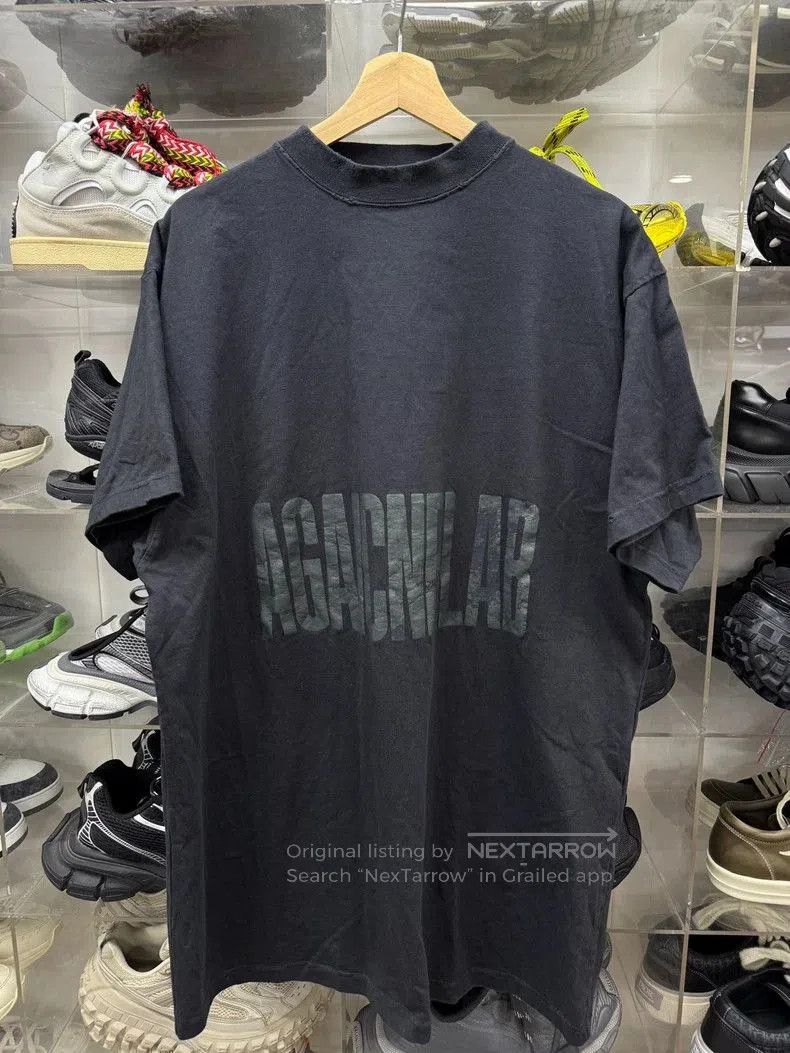 Balenciaga Balenciaga Logo Print Crewneck Short Sleeve T-Shirt. Size US S / EU 44-46 / 1 - 1 Thumbnail