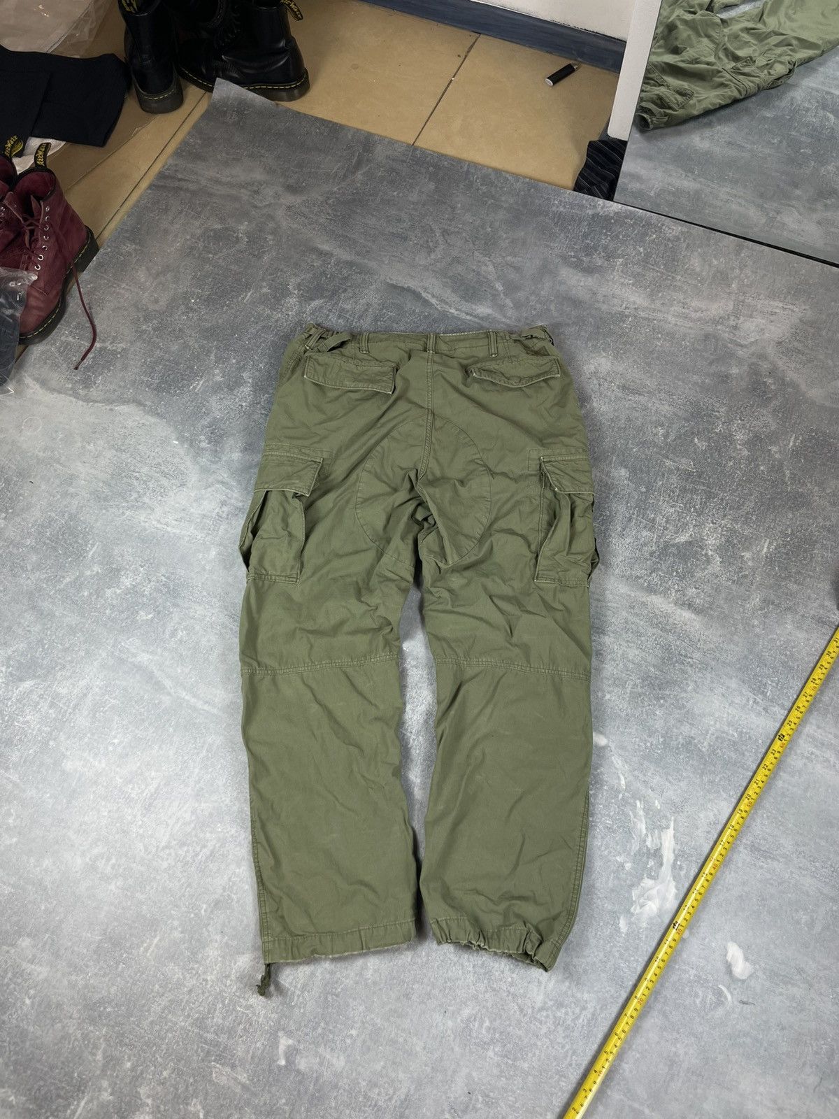 Polo Ralph Lauren Polo Ralph Lauren military relaxed fit cargo canvas pants Size US 32 / EU 48 - 2 Thumbnail