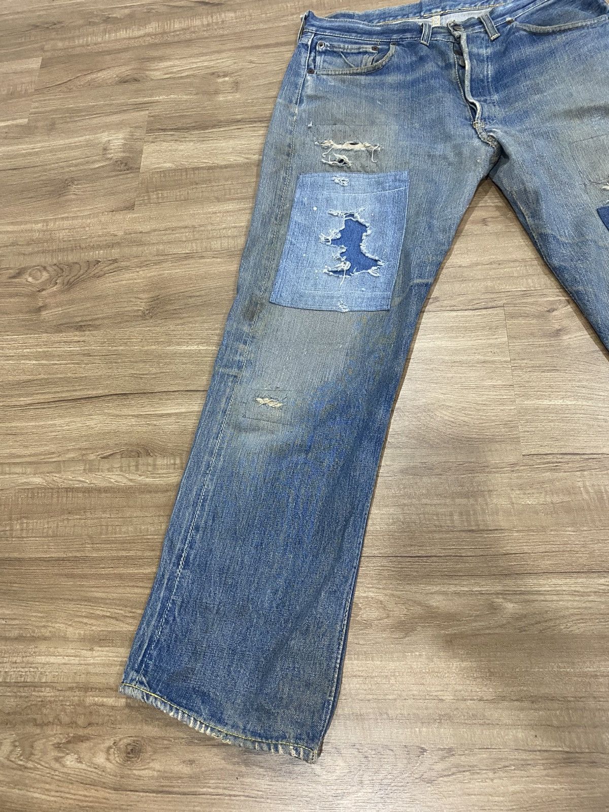 Levi's True vintage Levis 501 Big E Hidden Rivert selvadge Size US 34 / EU 50 - 3 Thumbnail