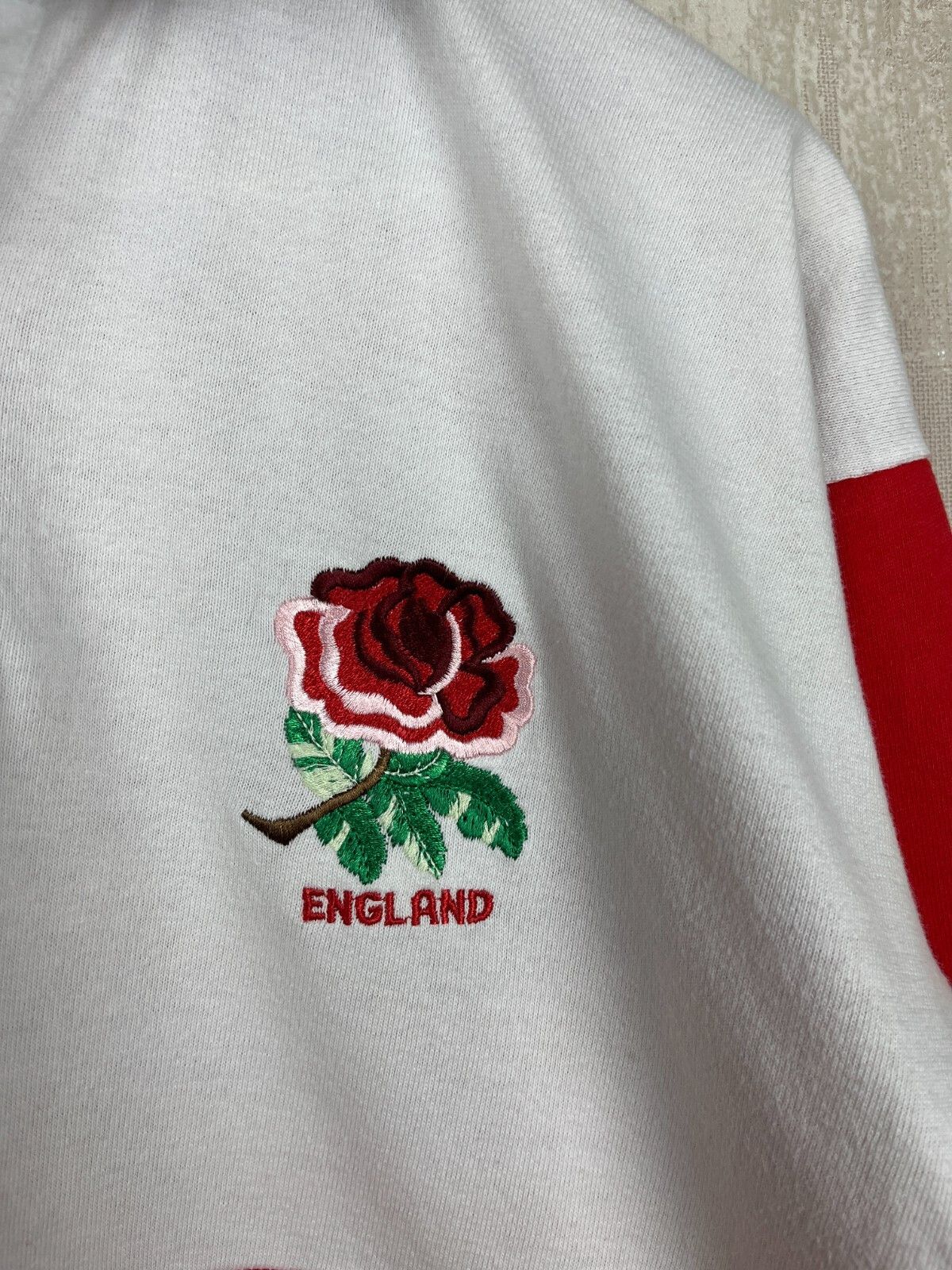 Canterbury of New Zealand Vintage England Rugby Green Bay Shirt Jersey Cotton Size US M / EU 48-50 / 2 - 5 Thumbnail