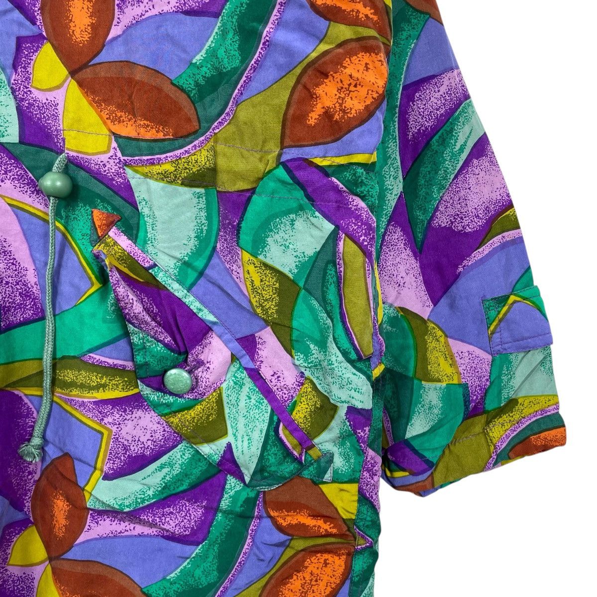 Vintage Vintage 90s All Over Print Floral Patterned Parka Long Coat Size US XL / EU 56 / 4 - 5 Thumbnail