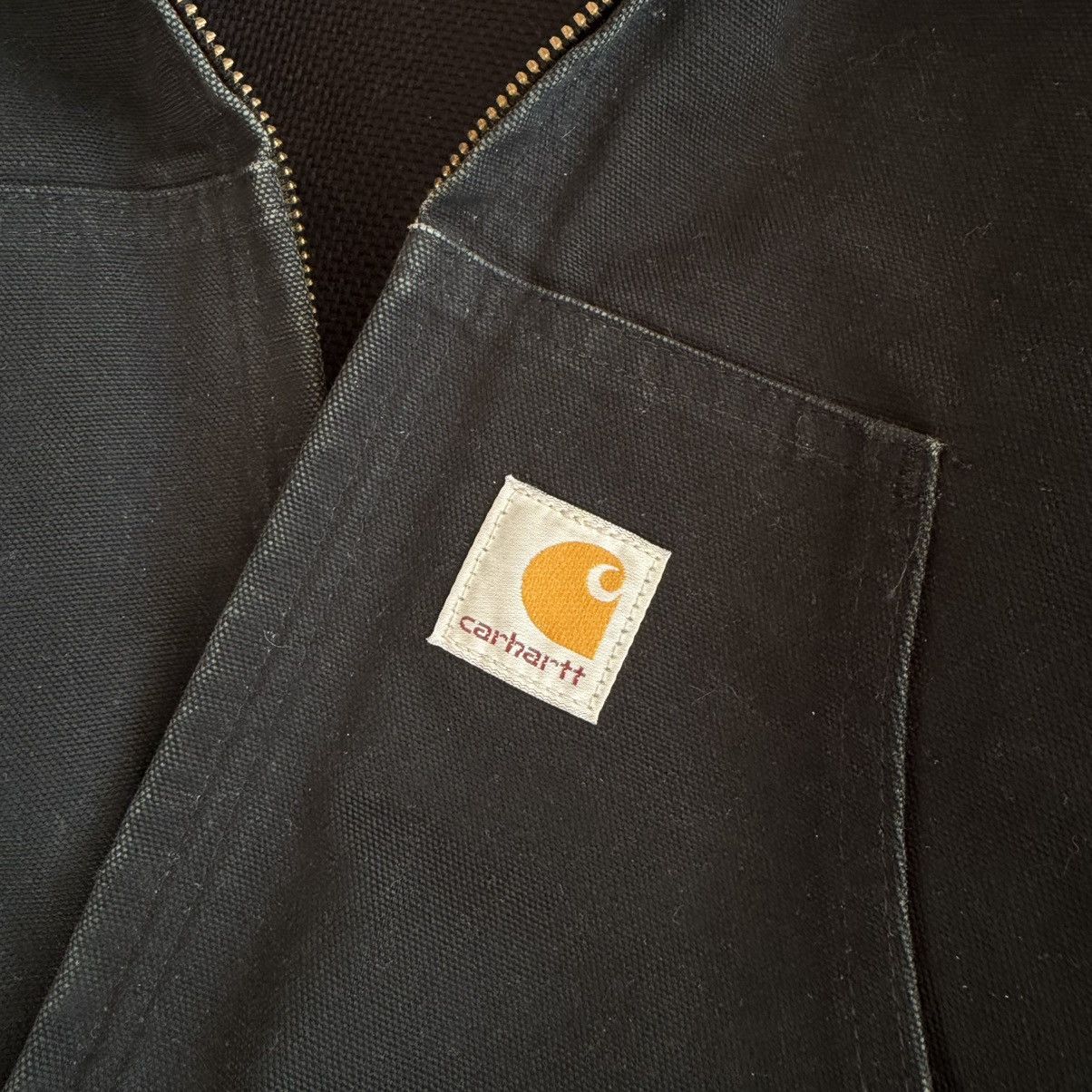 Carhartt Carhartt active jacket J150 BLK vintage boxy USA workwear 00 Size US M / EU 48-50 / 2 - 3 Thumbnail