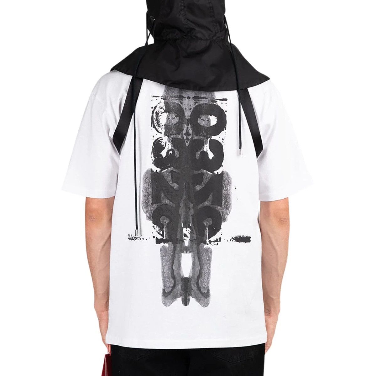 032c !DS! FW22 032c Big Logo Guilty Slicker Black Hood Size ONE SIZE - 7 Thumbnail